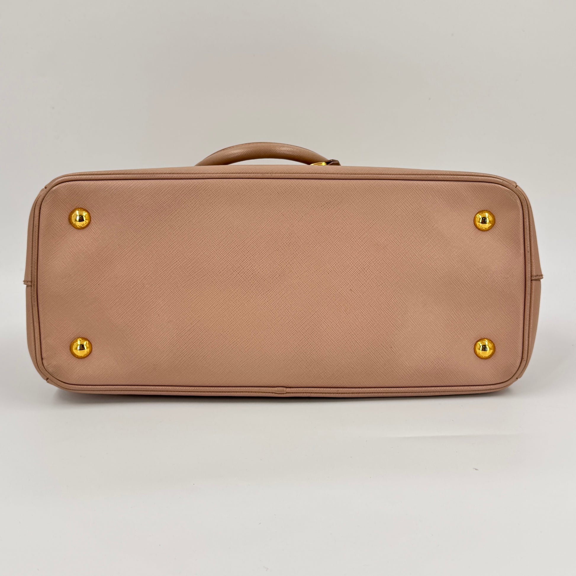Gardener's Tote Saffiano Leather Top Handle Bag NJ