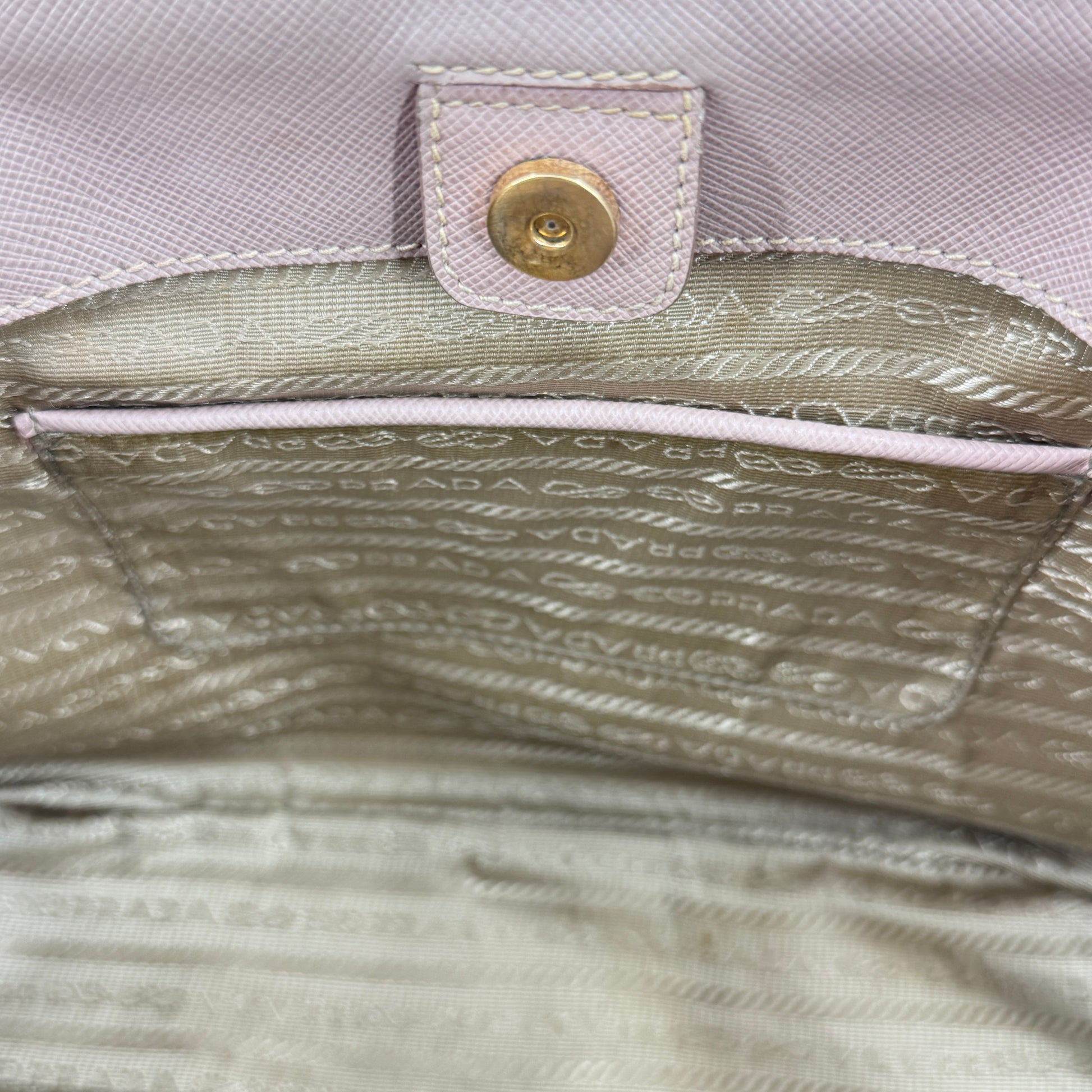 Gardener's Tote Saffiano Leather Top Handle Bag NJ