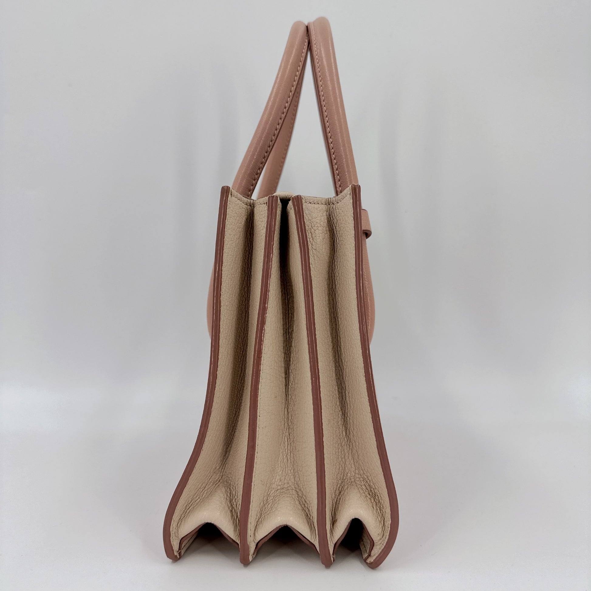 Leather Top Handle Bag NJ