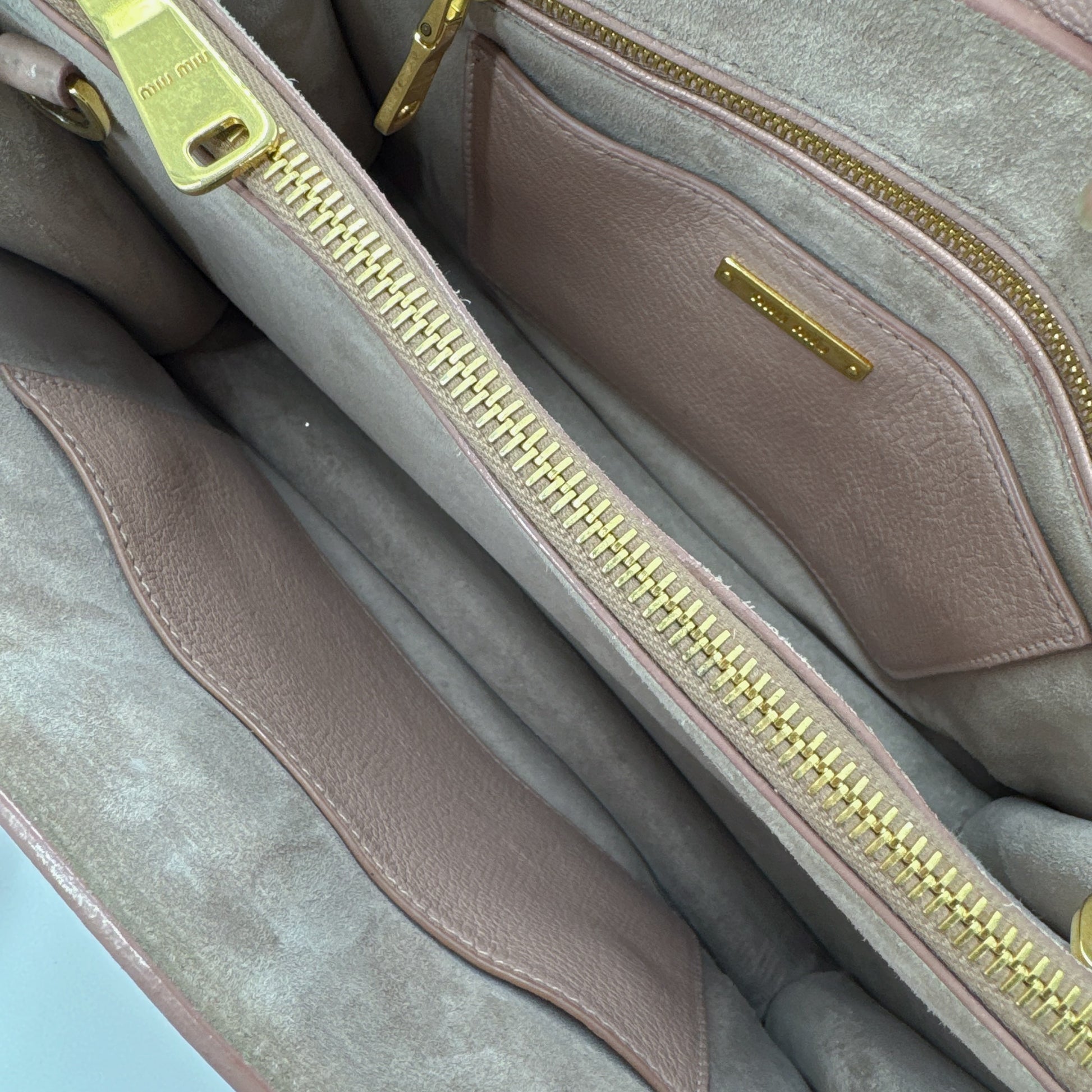 Leather Top Handle Bag NJ