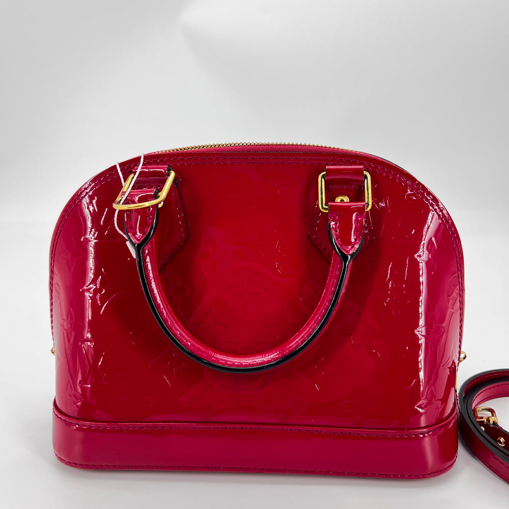 Alma Handbag Monogram Vernis BB