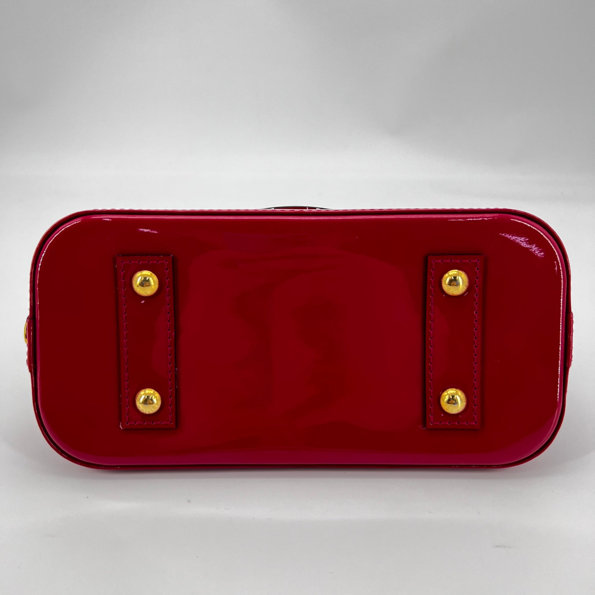 Alma Handbag Monogram Vernis BB