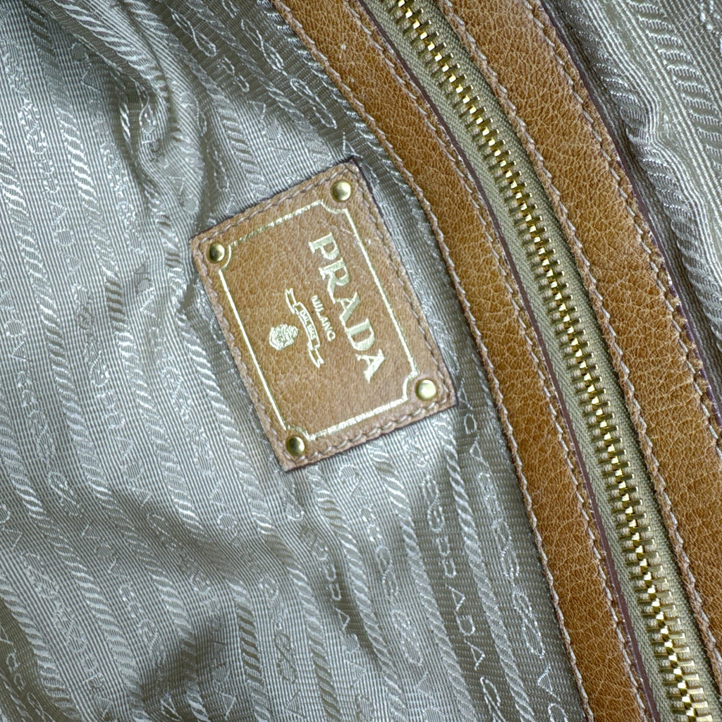 Logo Jacquard Shoulder Bag NJ