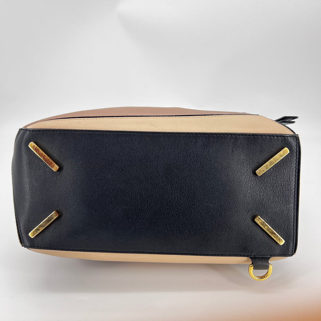 Puzzle Bag Leather Medium Twins