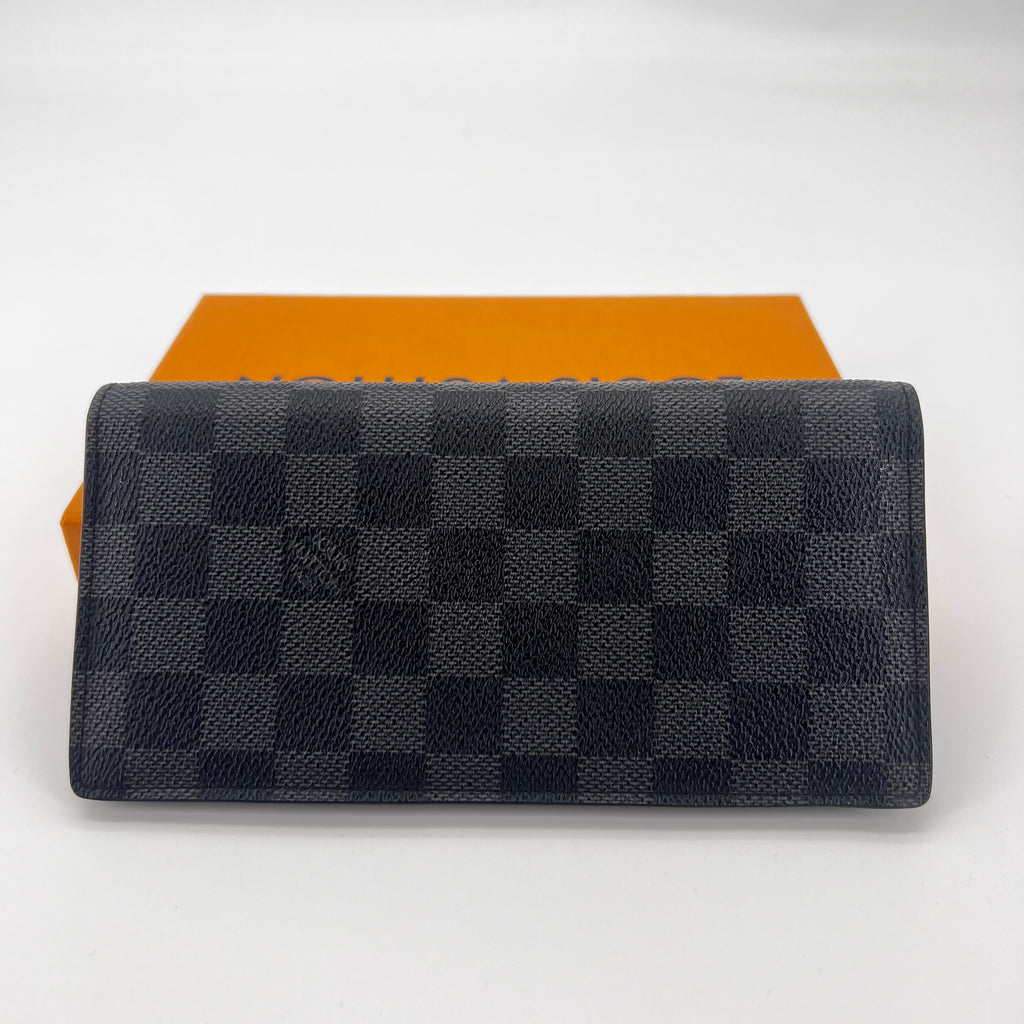 Brazza Wallet Damier Graphite twins
