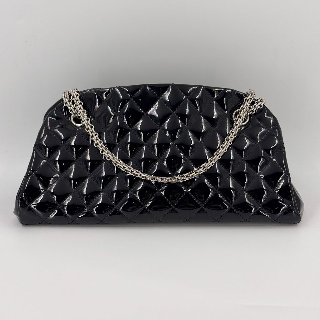 Patent Just Mademoiselle Medium Bowling Bag NJ