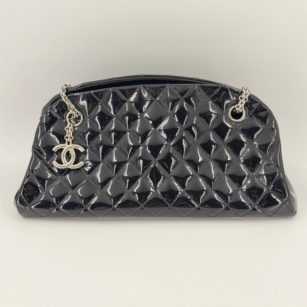 Patent Just Mademoiselle Medium Bowling Bag NJ