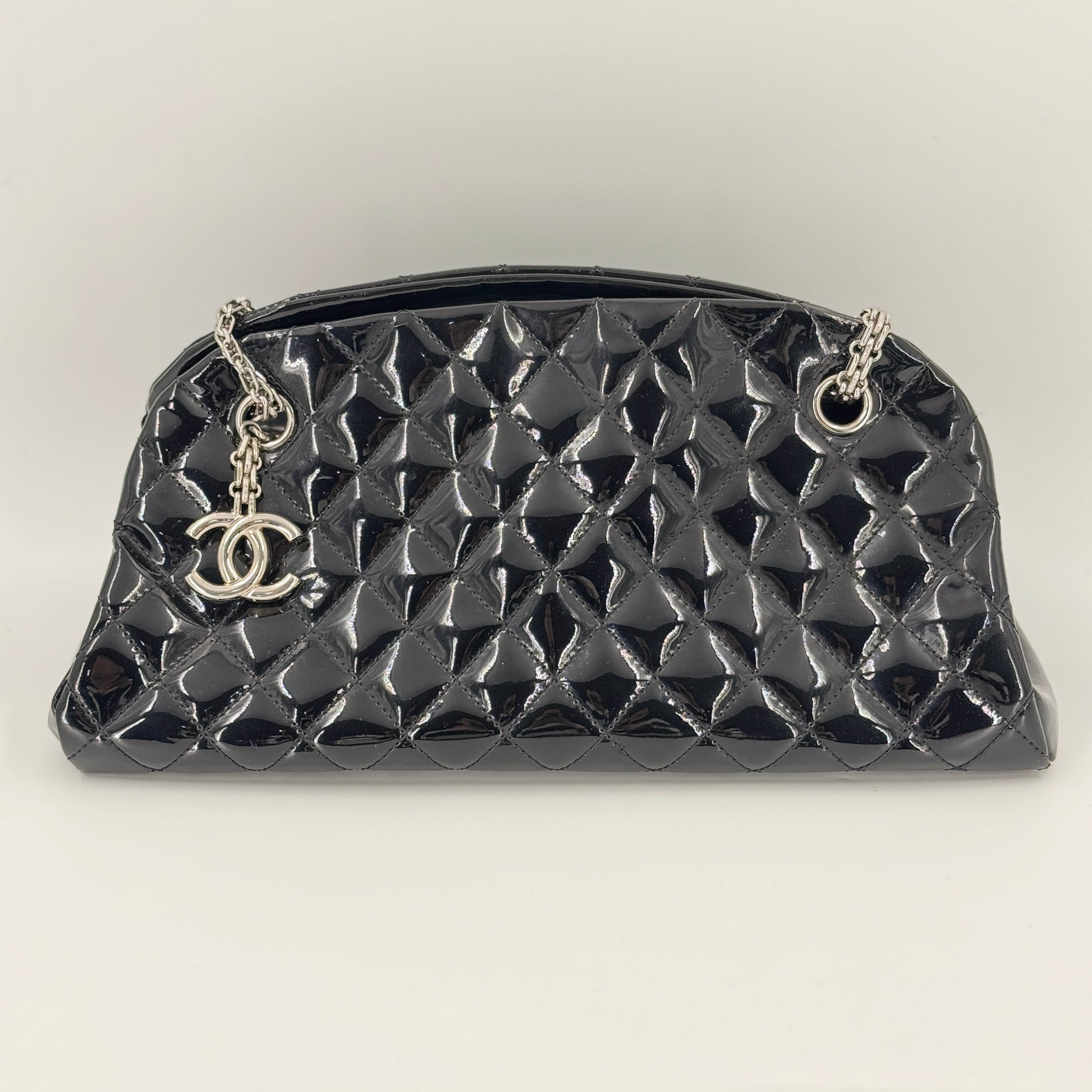 Patent Just Mademoiselle Medium Bowling Bag NJ