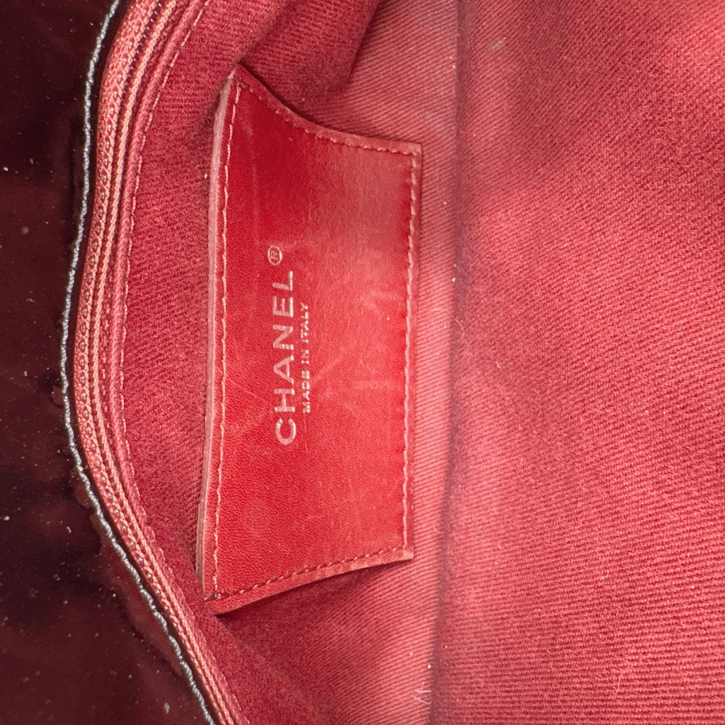 Patent Just Mademoiselle Medium Bowling Bag NJ