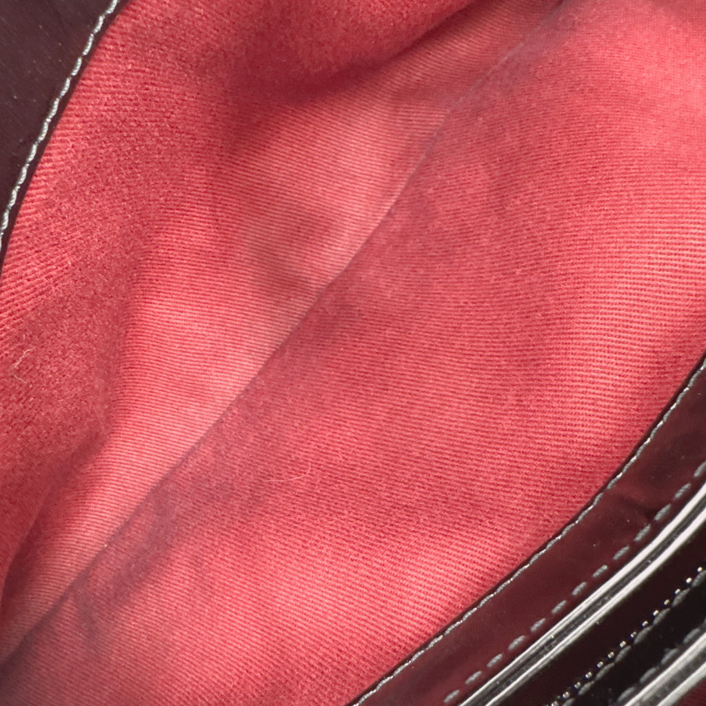 Patent Just Mademoiselle Medium Bowling Bag NJ