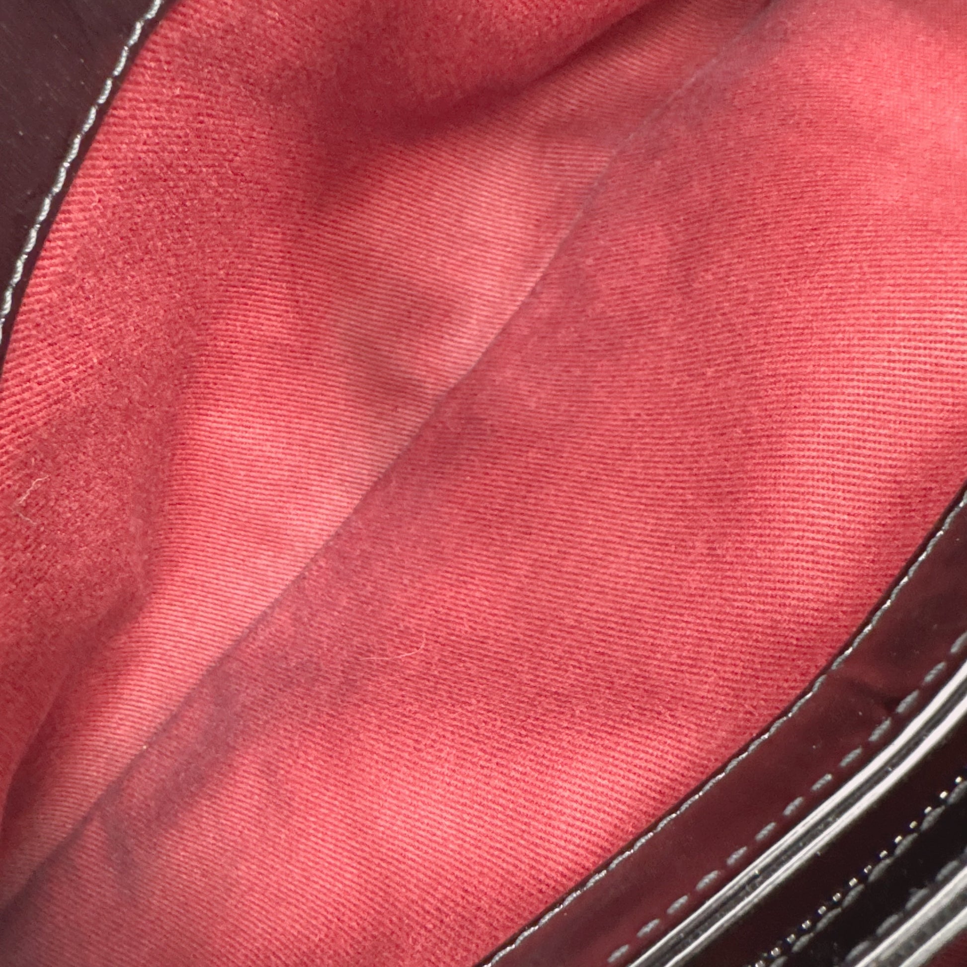Patent Just Mademoiselle Medium Bowling Bag NJ