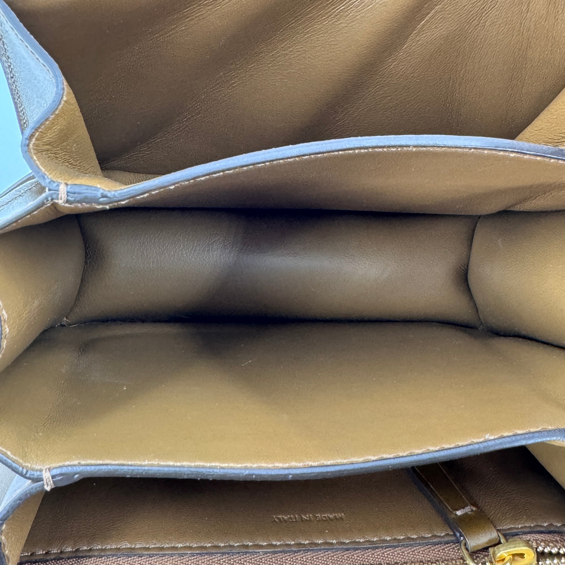 Smooth Calfskin Small Classic Box Flap Bag Camel NJ
