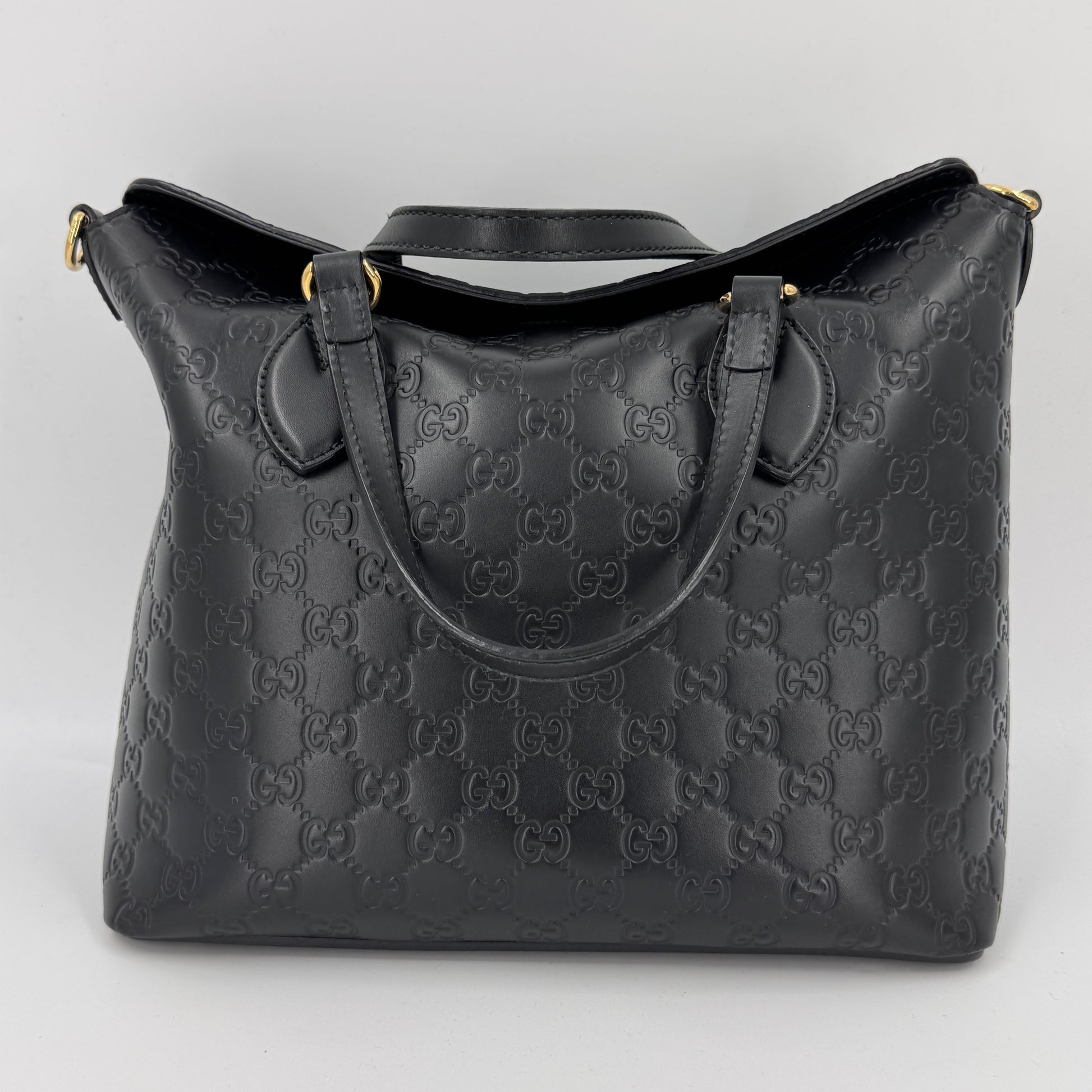 GG Signature Linea A Fold-Over Tote NJ