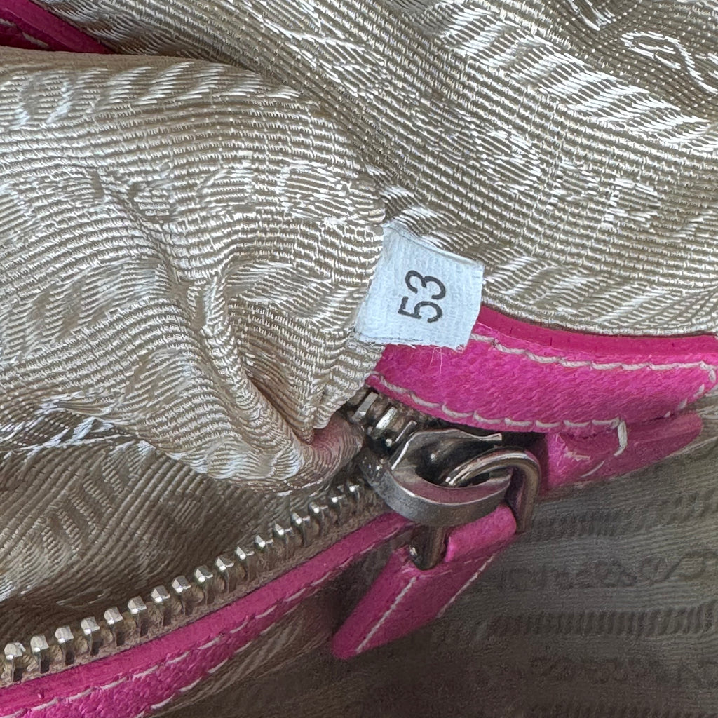 Bowler Bag Canvas with Leather