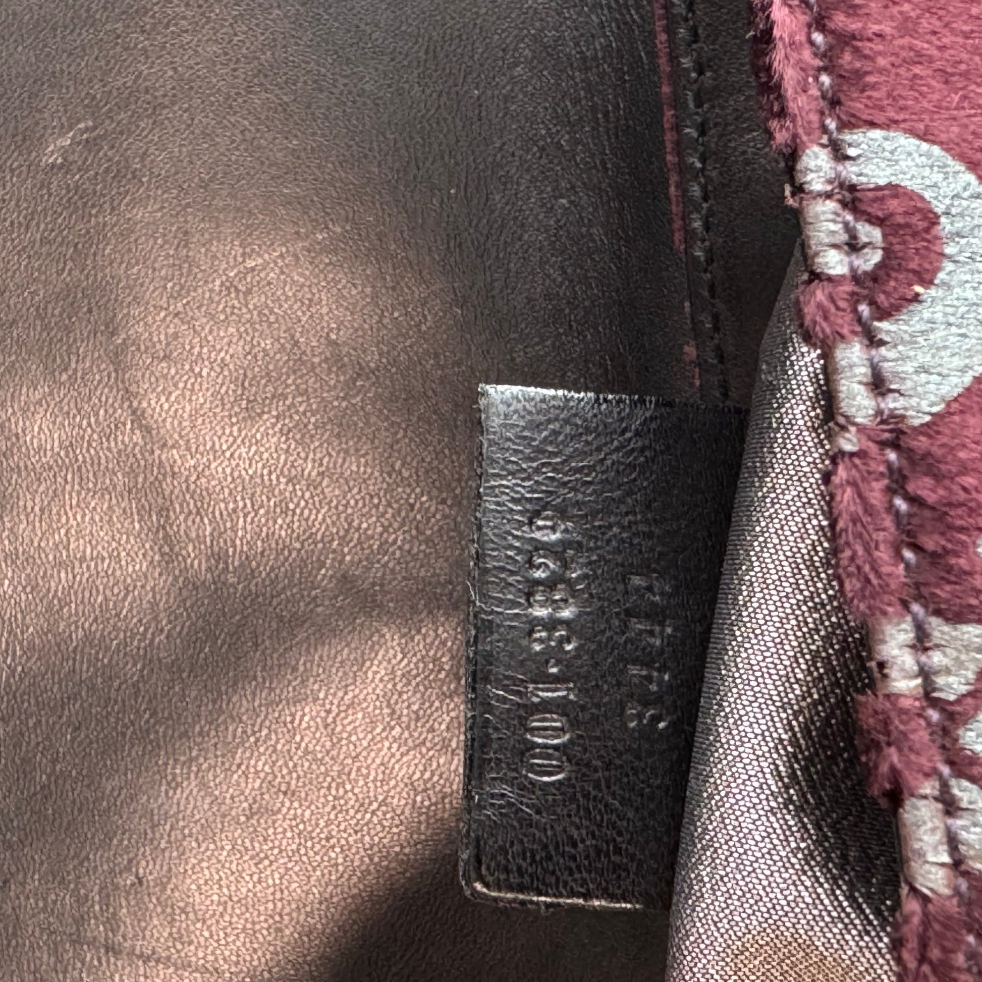 Velvet Shoulder Bag Vintage
