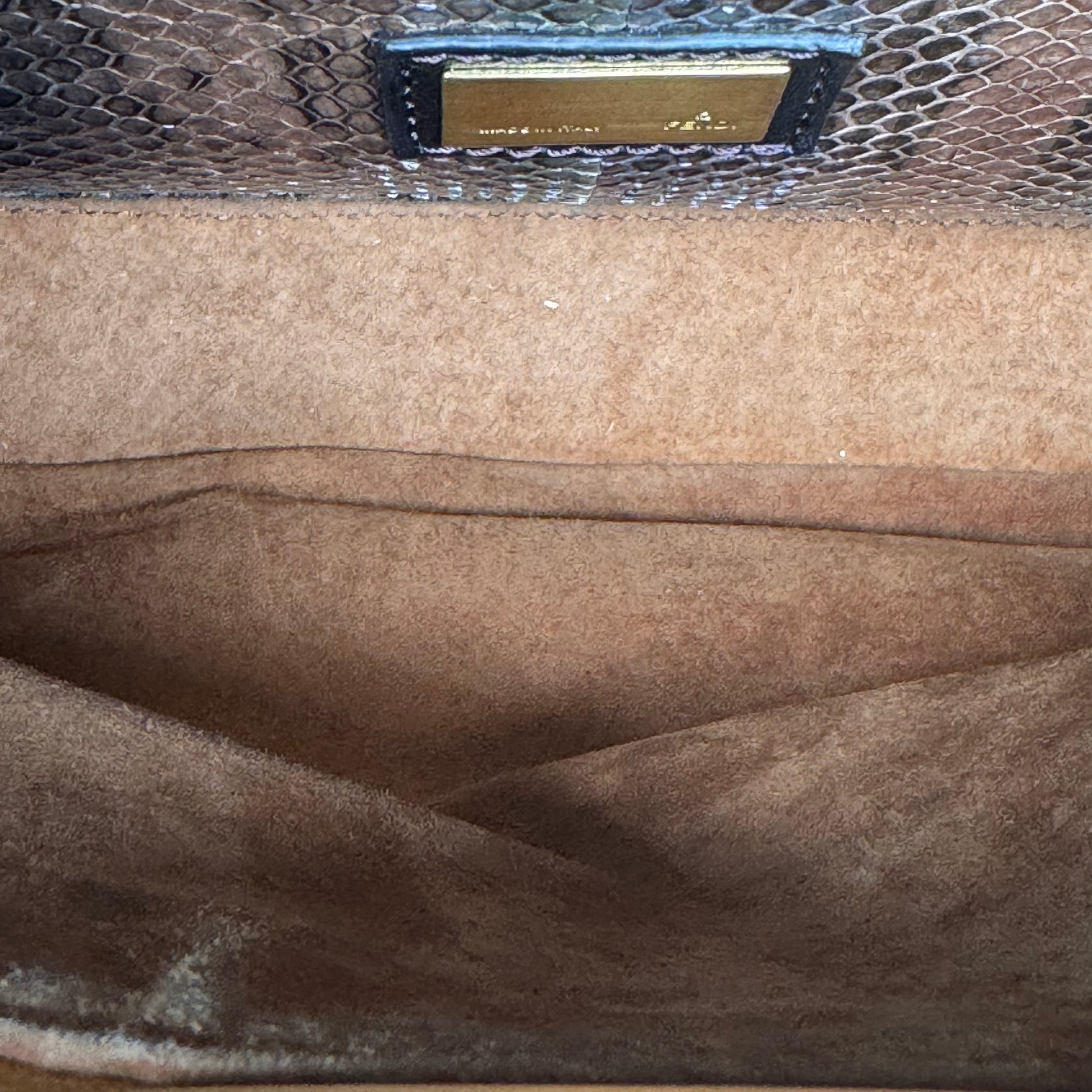 Leather Peekaboo