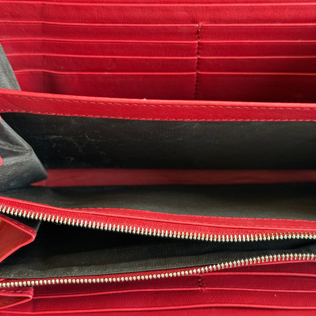 GG Supreme Monogram Mini Dionysus Chain Wallet