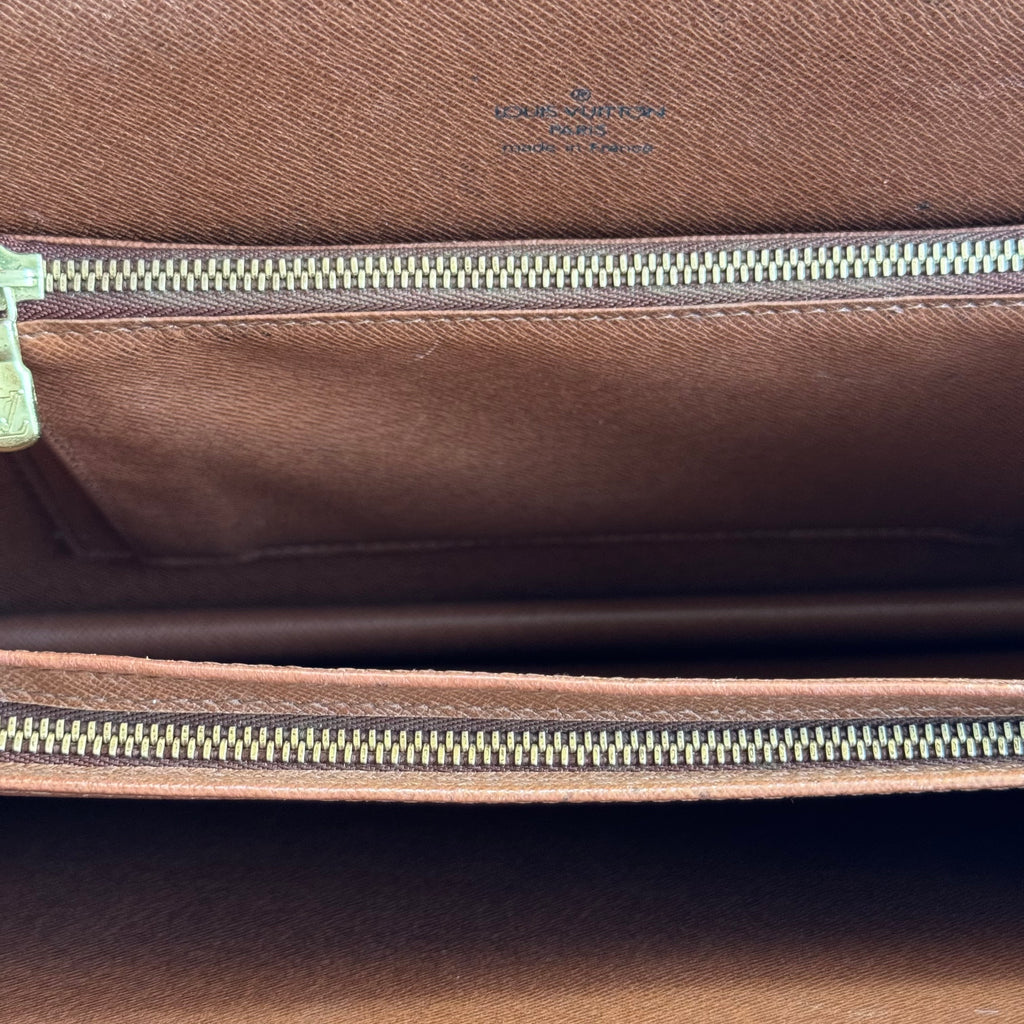 Monogram Canvas Courcelles Shoulder Bag