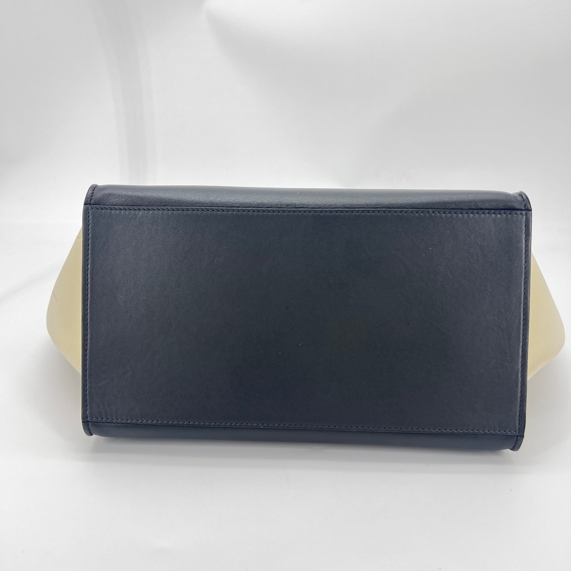 Tricolor Trapeze Bag Leather Medium - twins