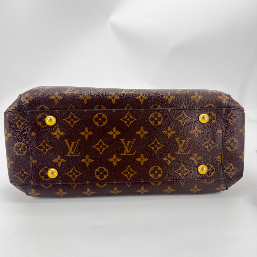 Montaigne Handbag Monogram Canvas MM twins
