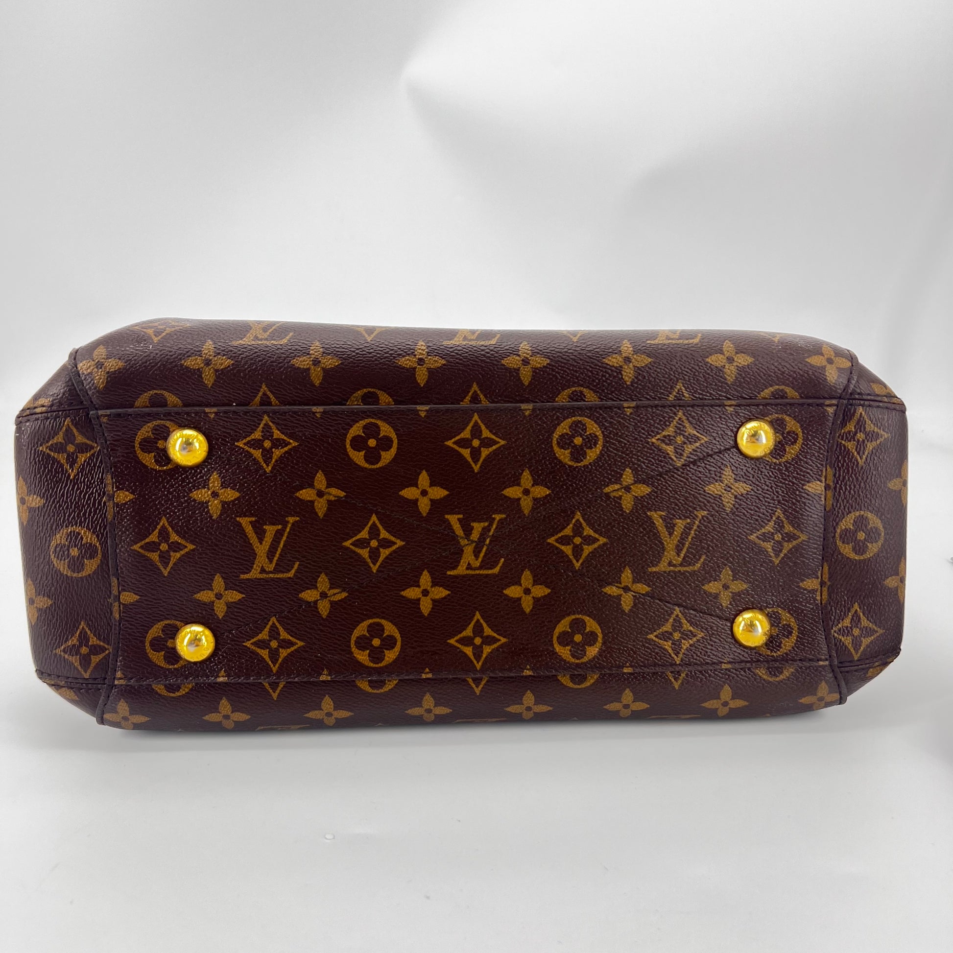 Montaigne Handbag Monogram Canvas MM twins
