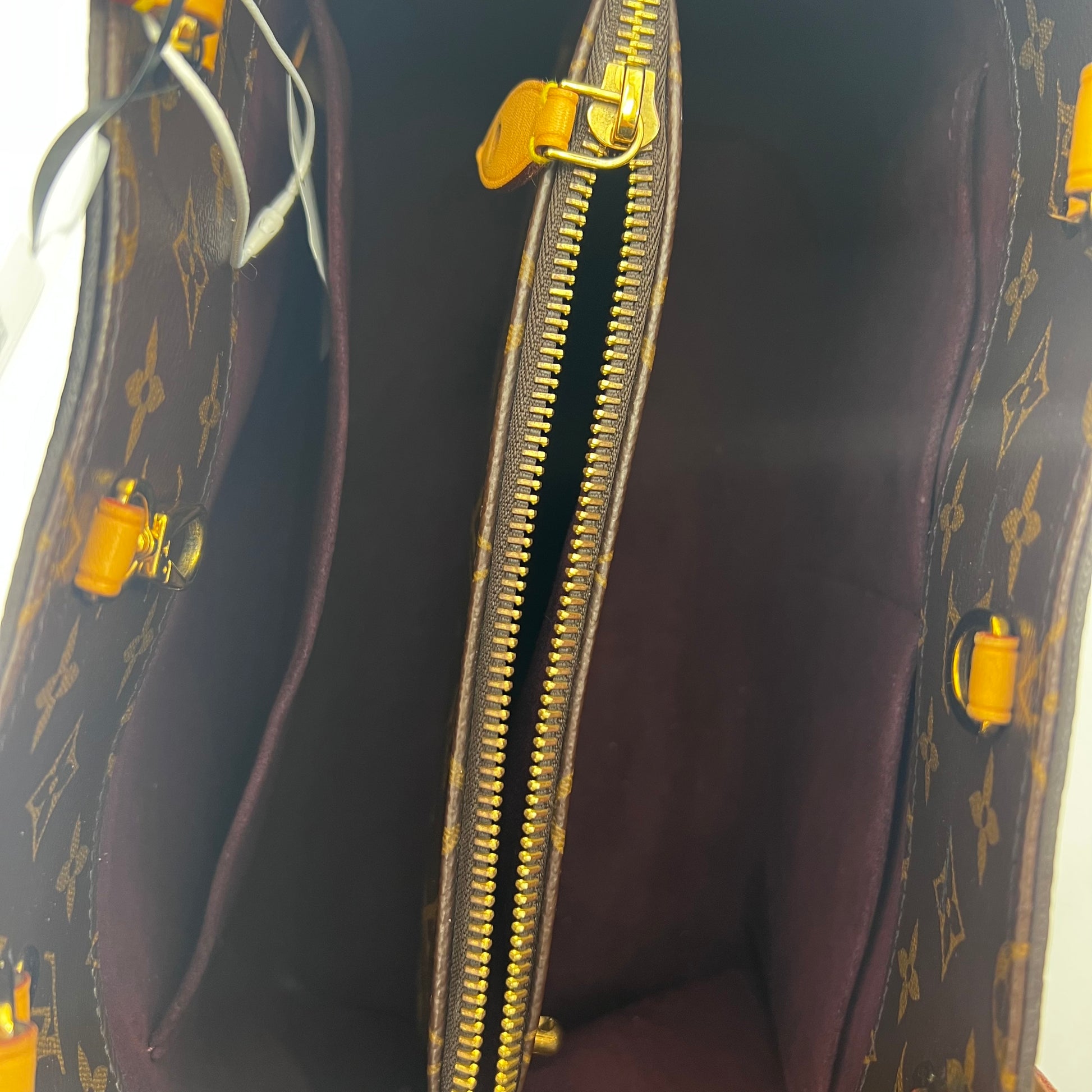 Montaigne Handbag Monogram Canvas MM twins
