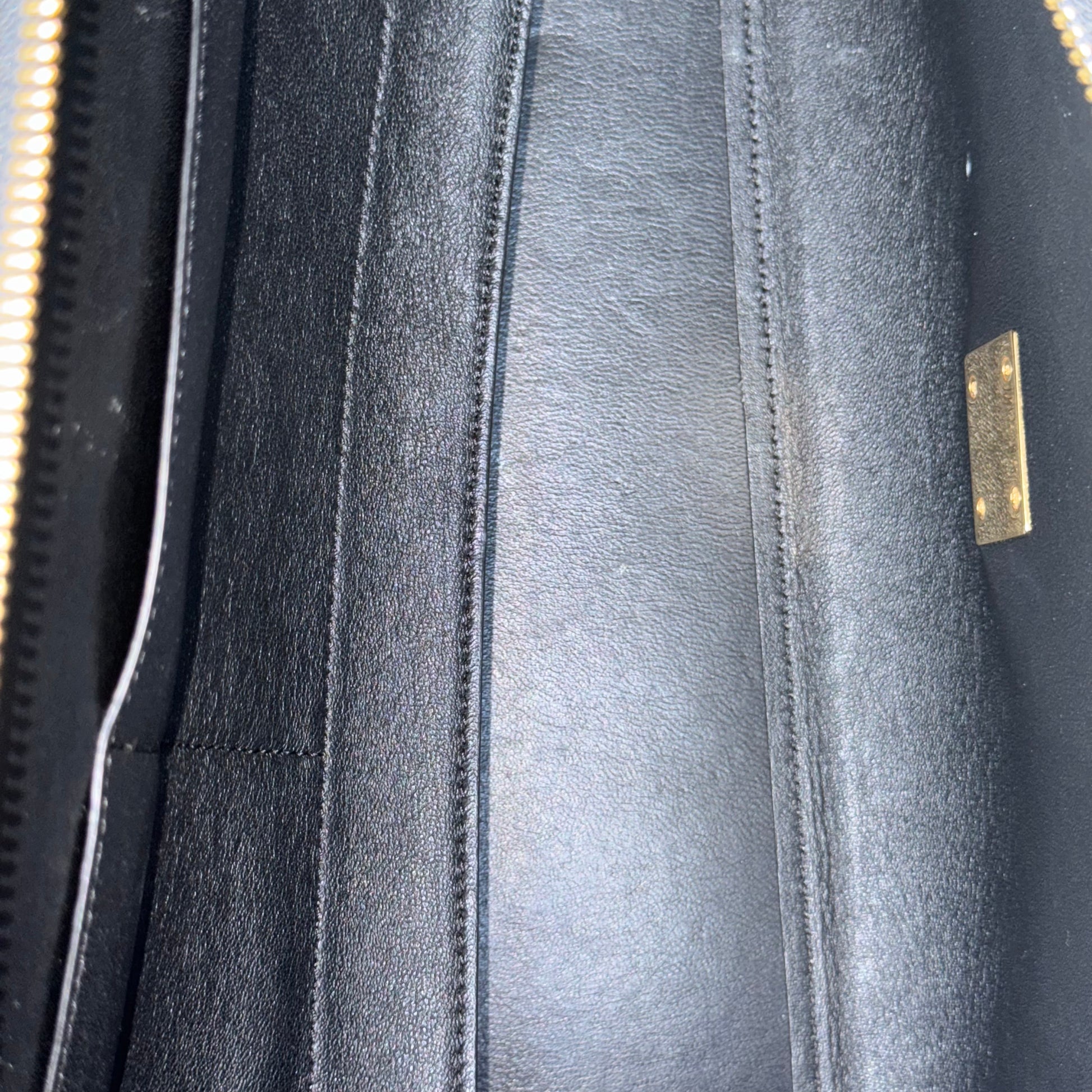 Tricolor Trapeze Bag Leather Medium