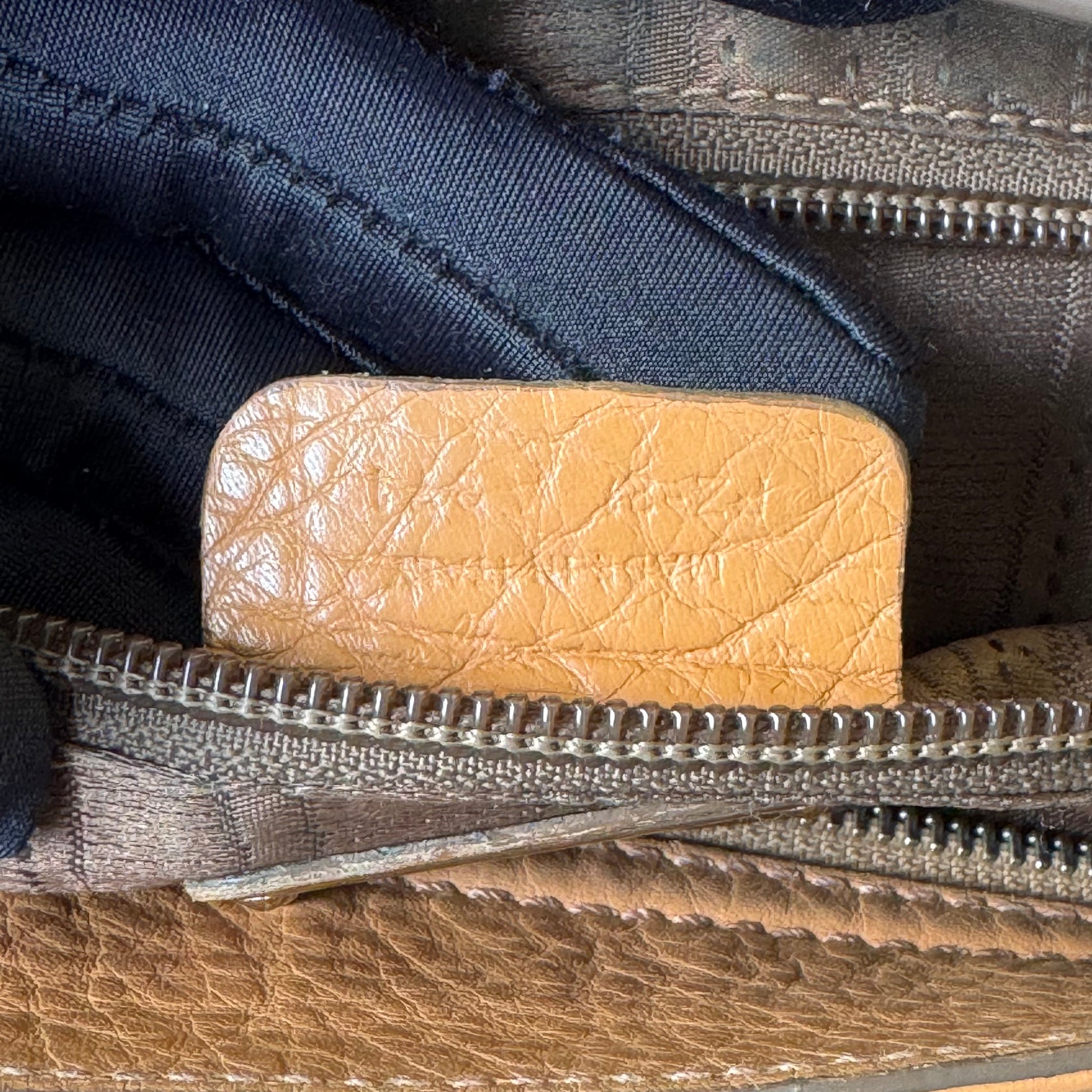 Sofia Satchel Pebbled Leather Medium