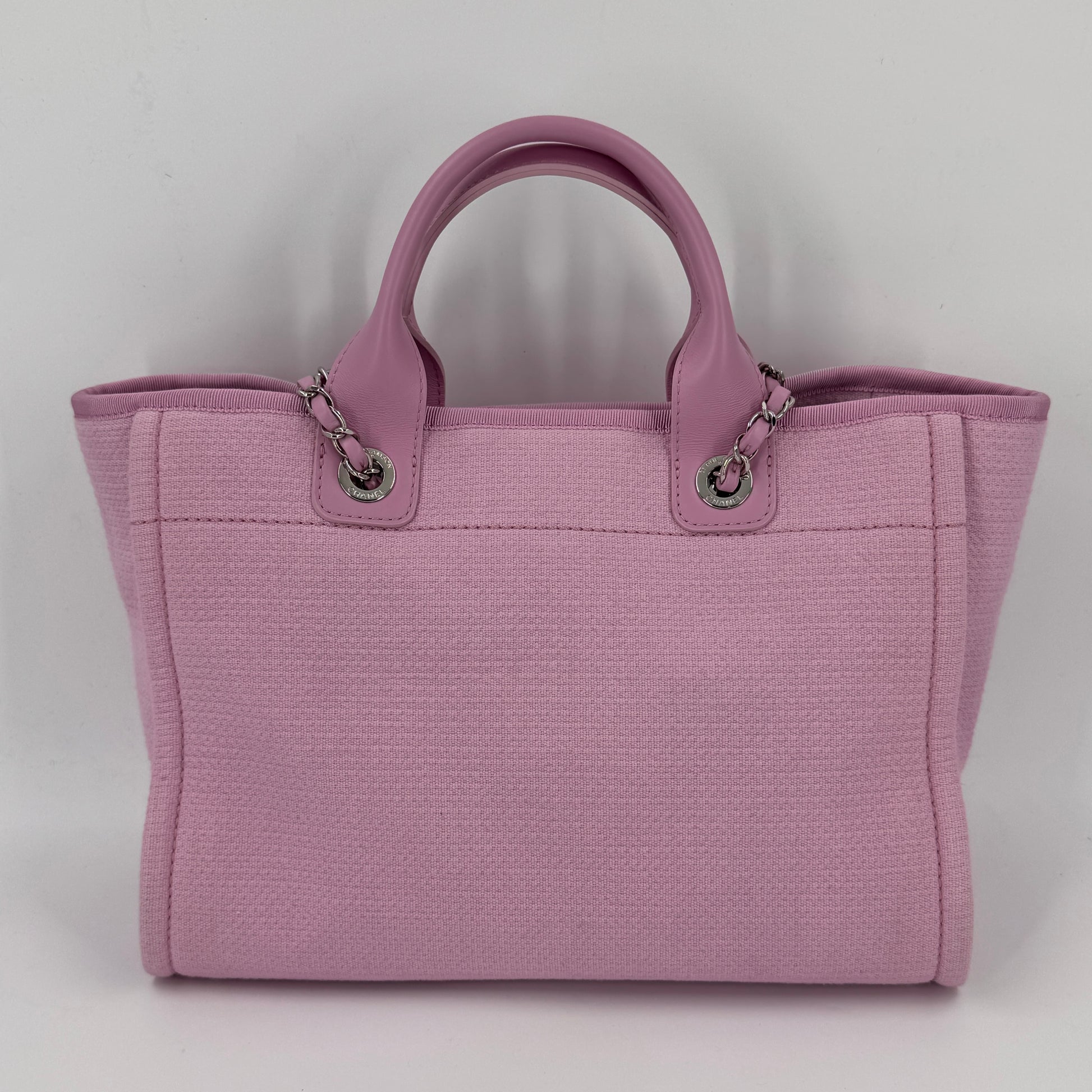 Mixed Fibers Small Deauville Tote Pink NJ