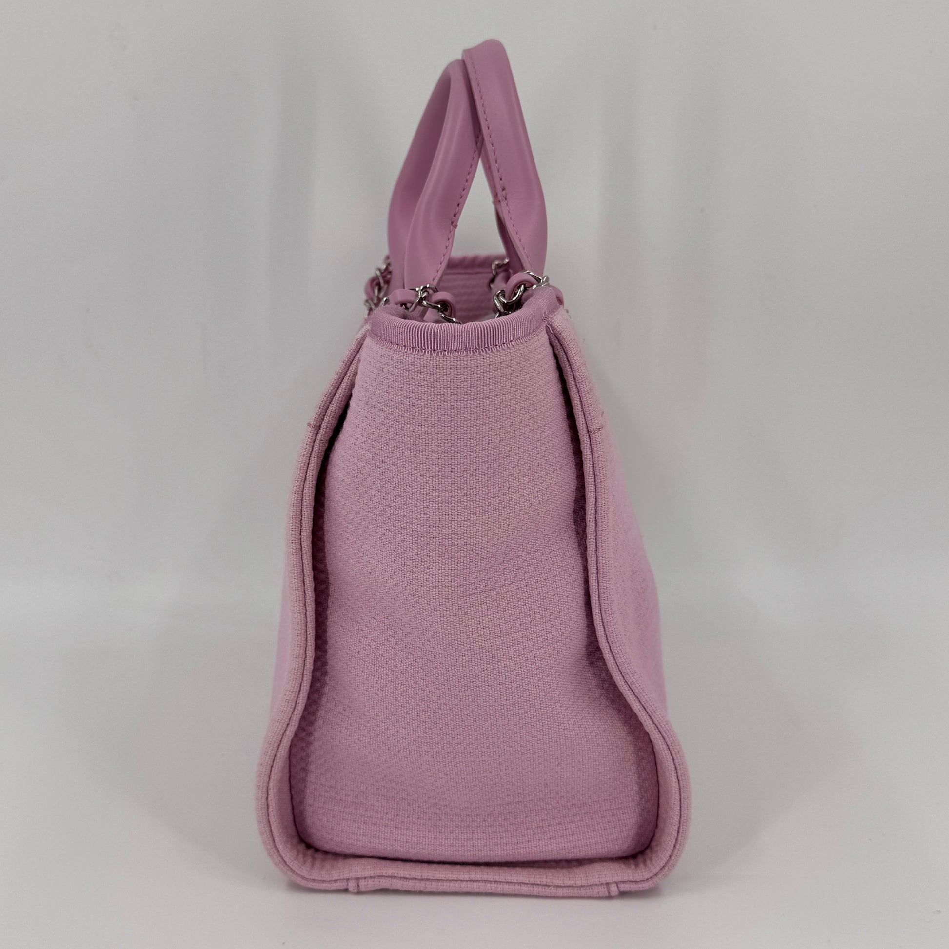 Mixed Fibers Small Deauville Tote Pink NJ