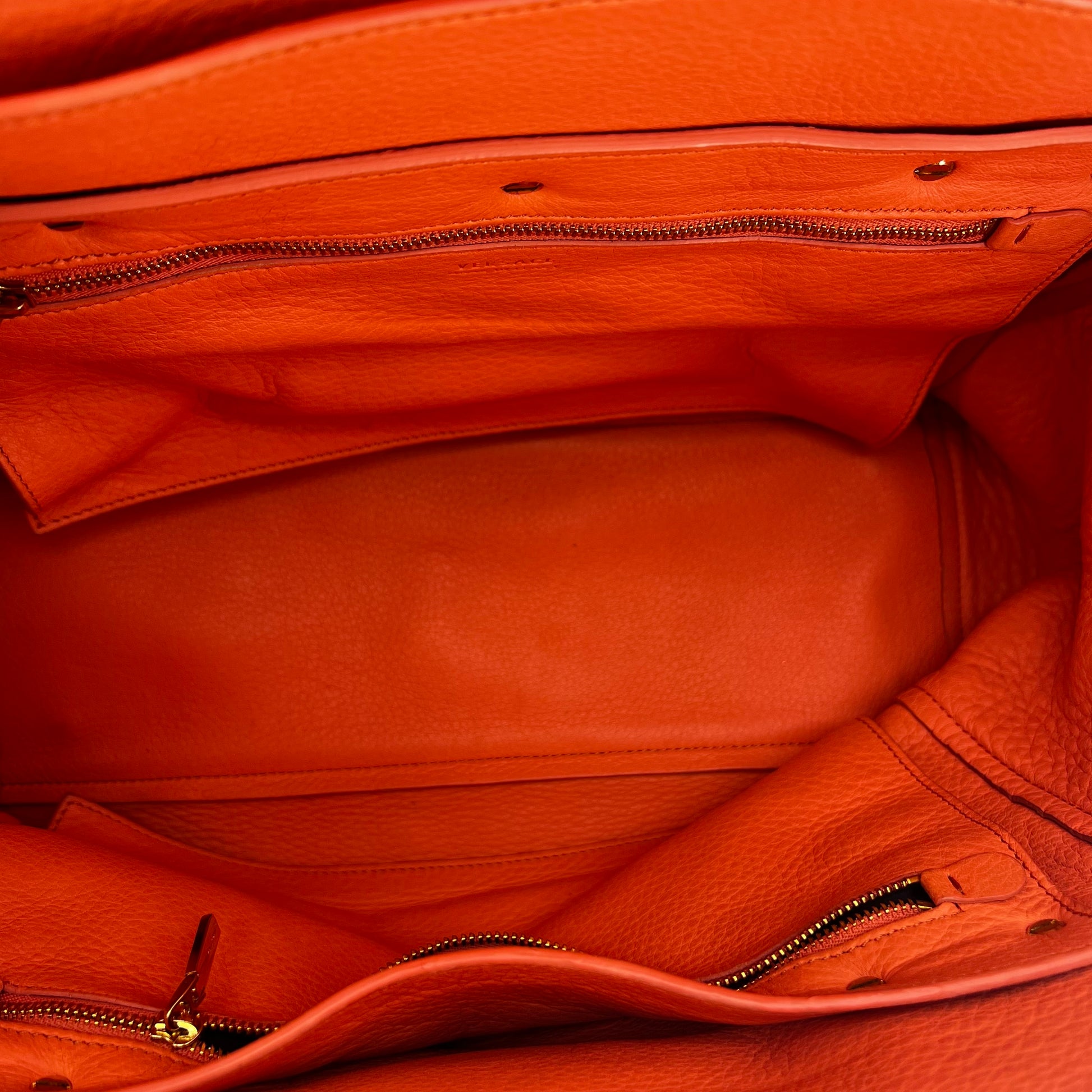 Signature Bag Leather Large - twins