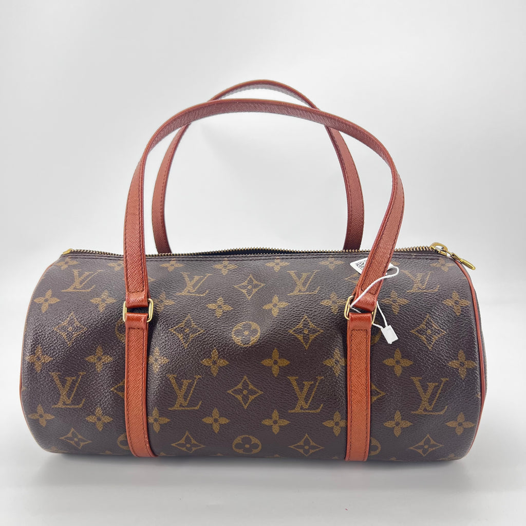 Papillon Handbag Monogram Canvas 30 - twins