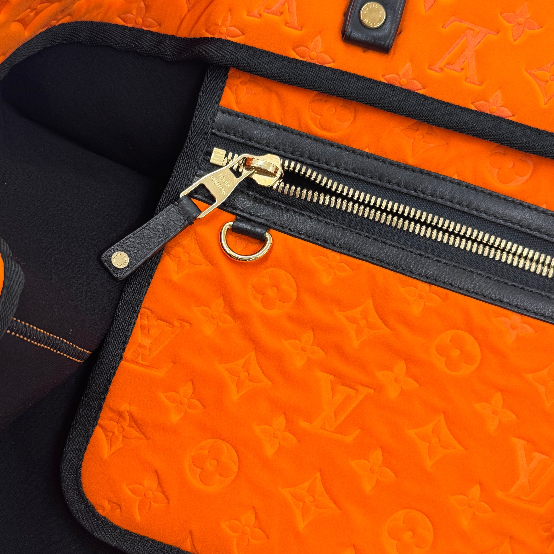 Neoprene Monogram Scuba GM Orange NJ