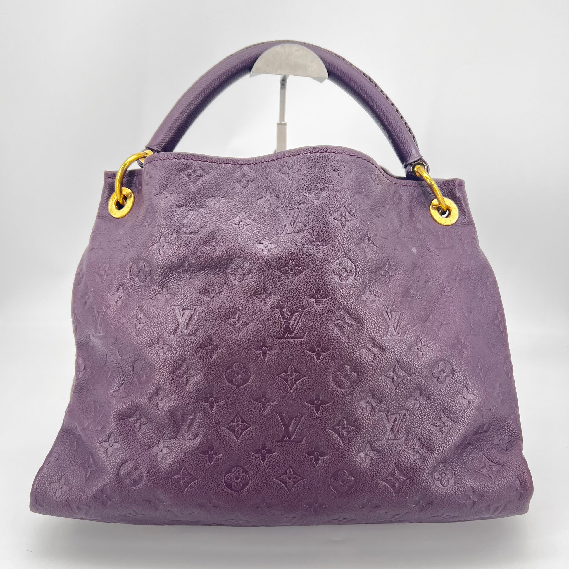 Artsy Handbag Monogram Empreinte Leather MM - twins