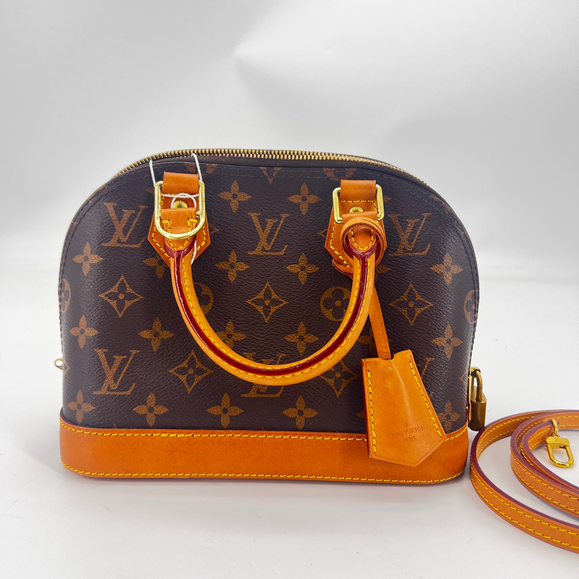 Alma Handbag Monogram Canvas BB - twins