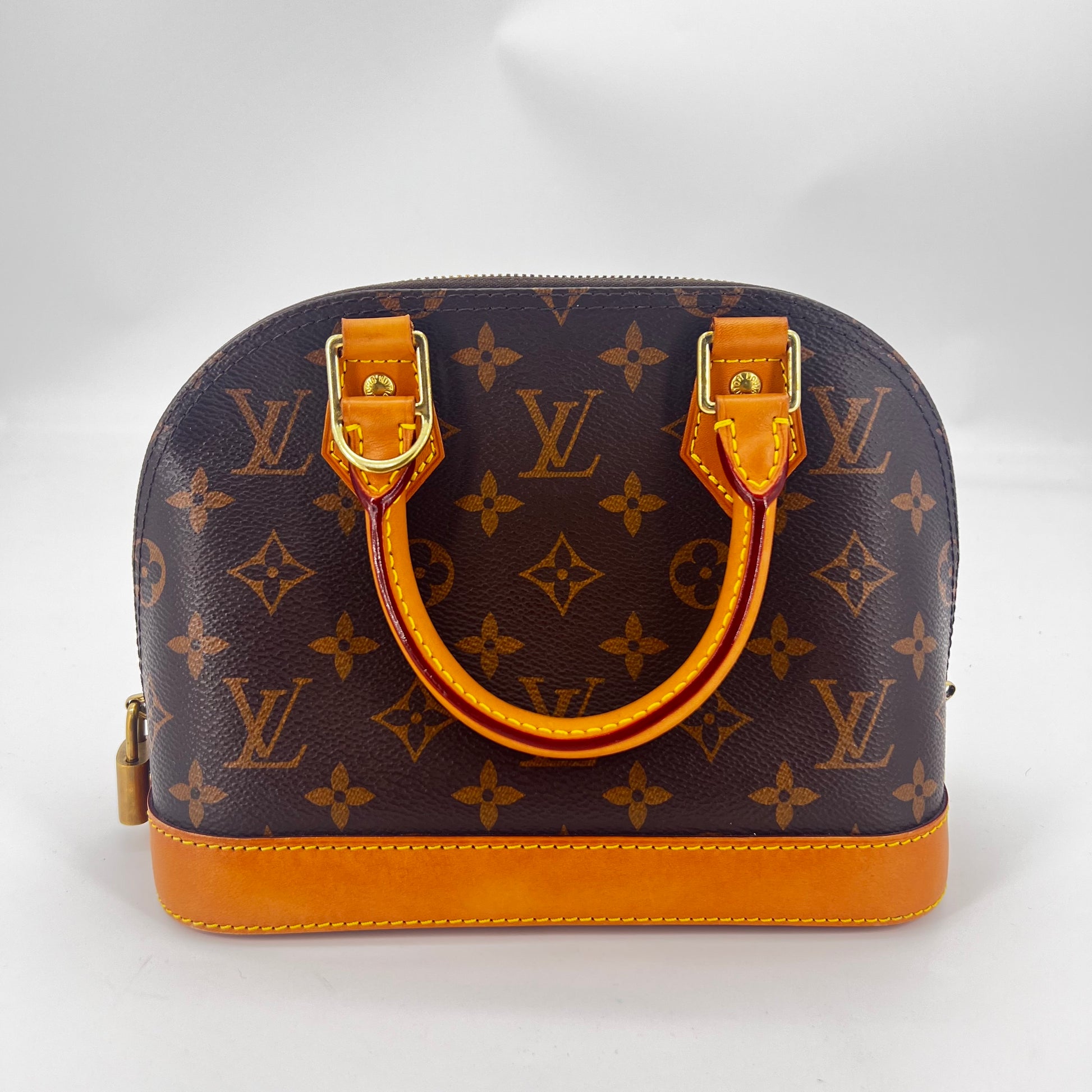 Alma Handbag Monogram Canvas BB - twins