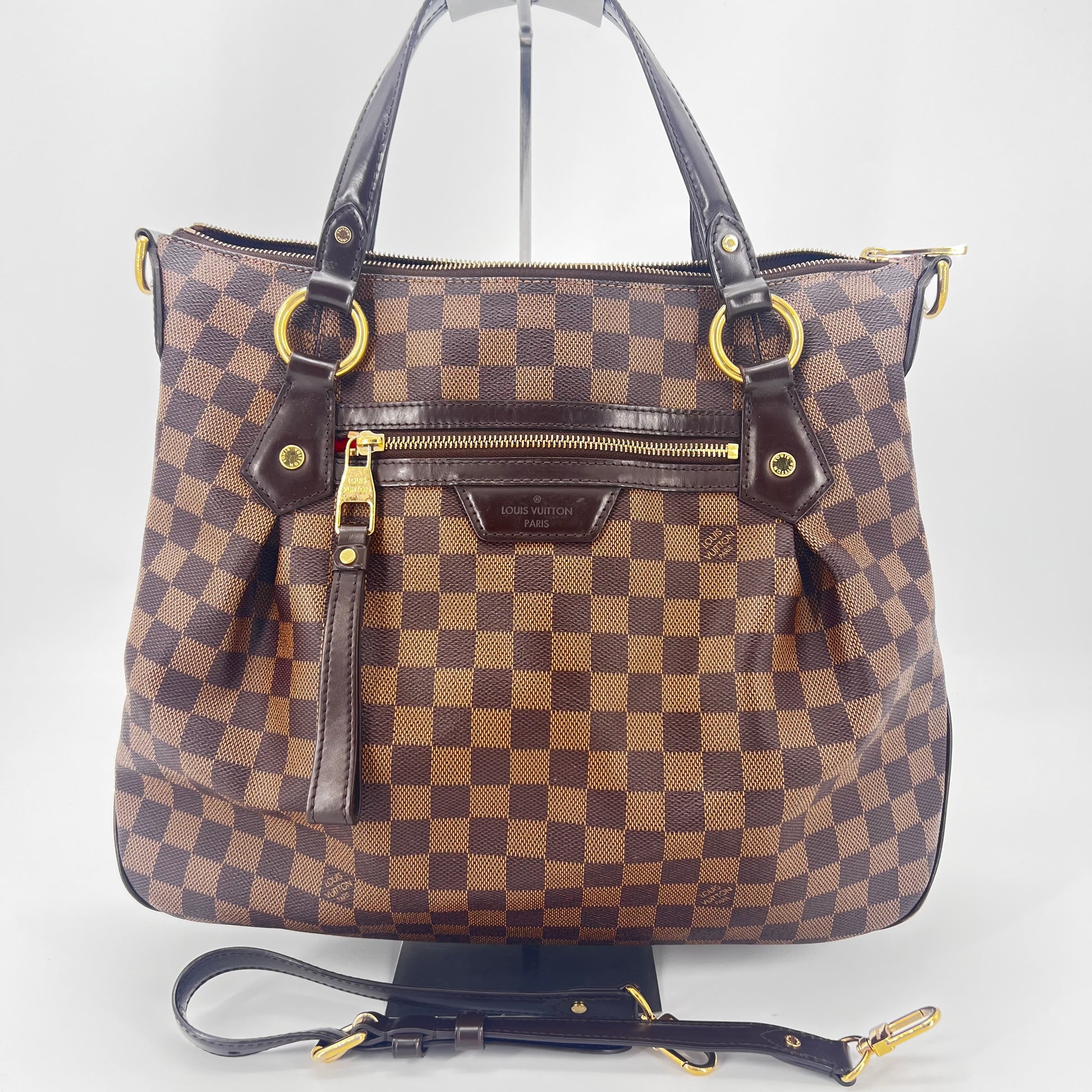 Evora Handbag Damier MM - twins