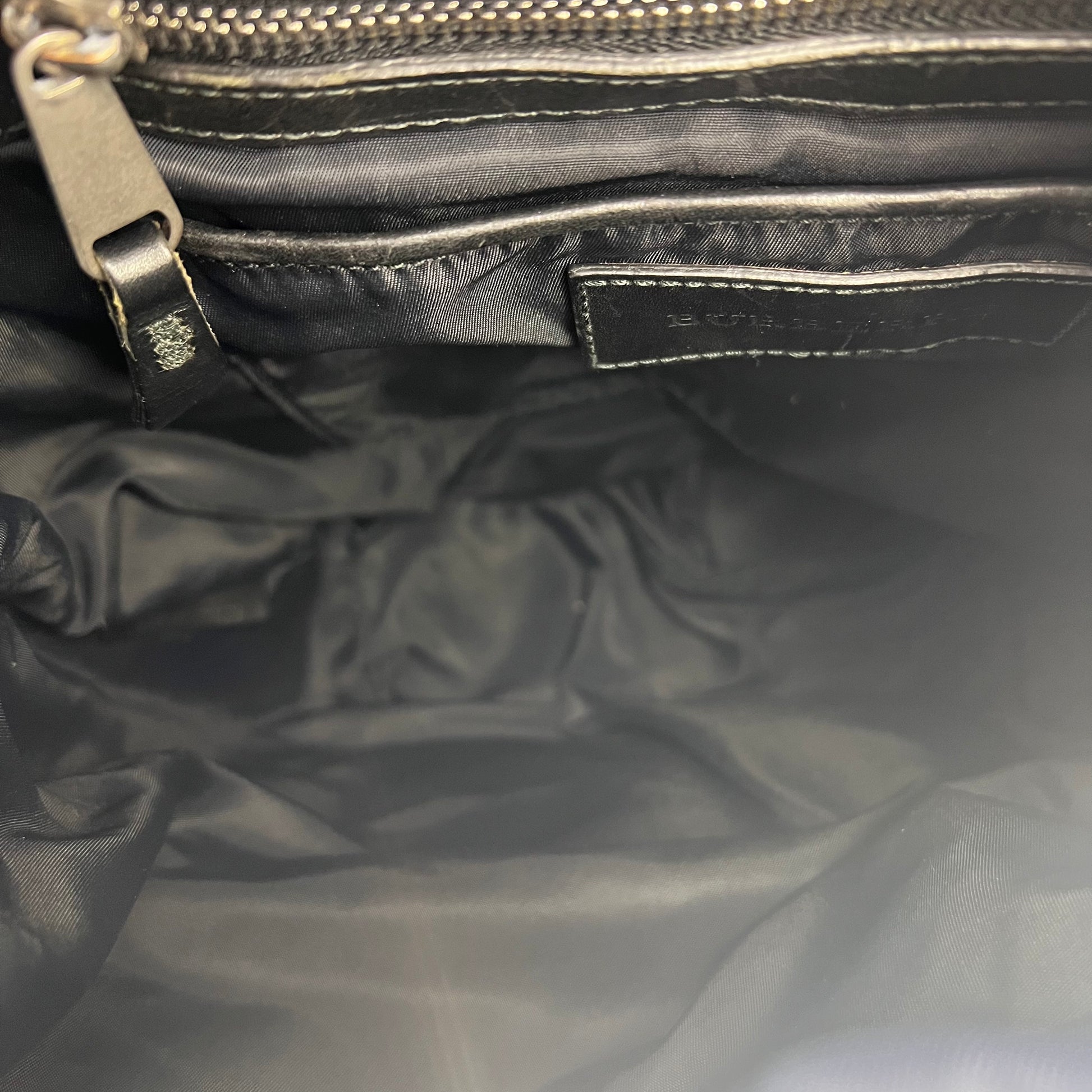 Nylon Leather-Trimmed Backpack - twins