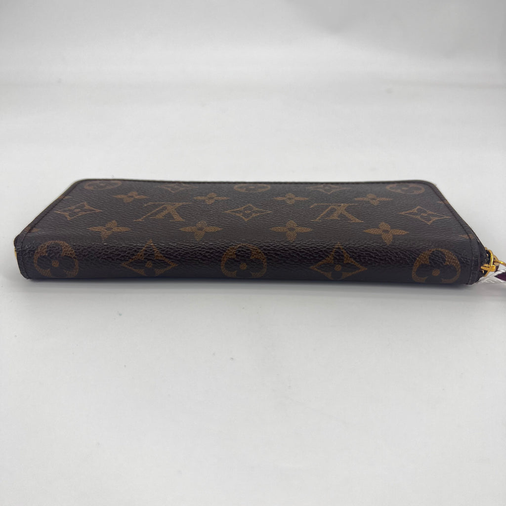 LV Monogram Coated Canvas Clemence Wallet - twins