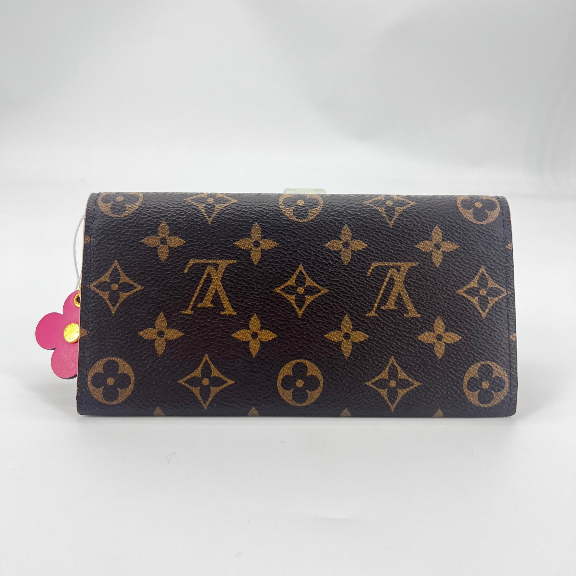 Emilie Wallet Limited Edition Bloom Flower Monogram Canvas - twins