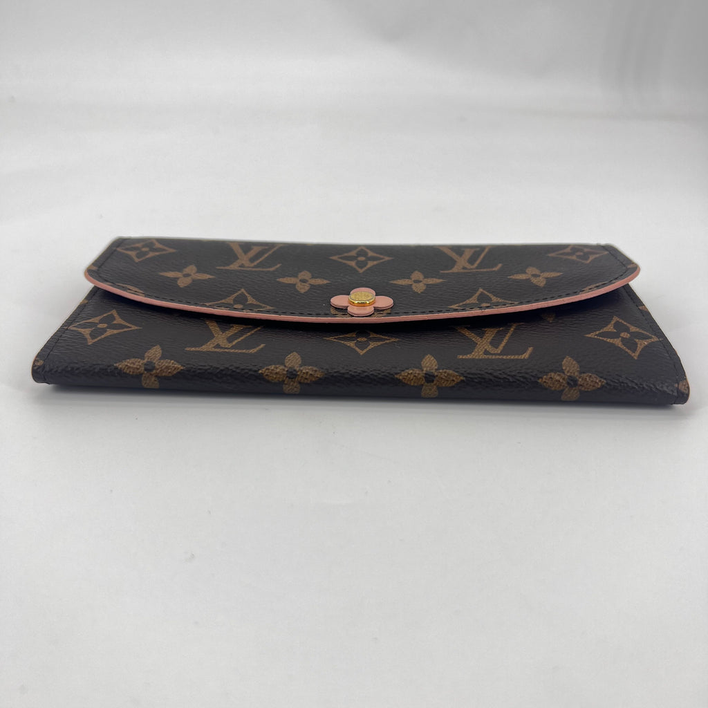 Emilie Wallet Limited Edition Bloom Flower Monogram Canvas - twins