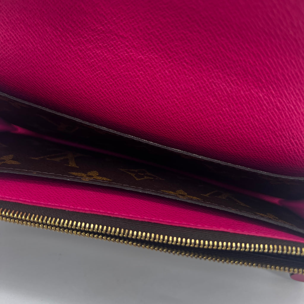 Emilie Wallet Limited Edition Bloom Flower Monogram Canvas - twins