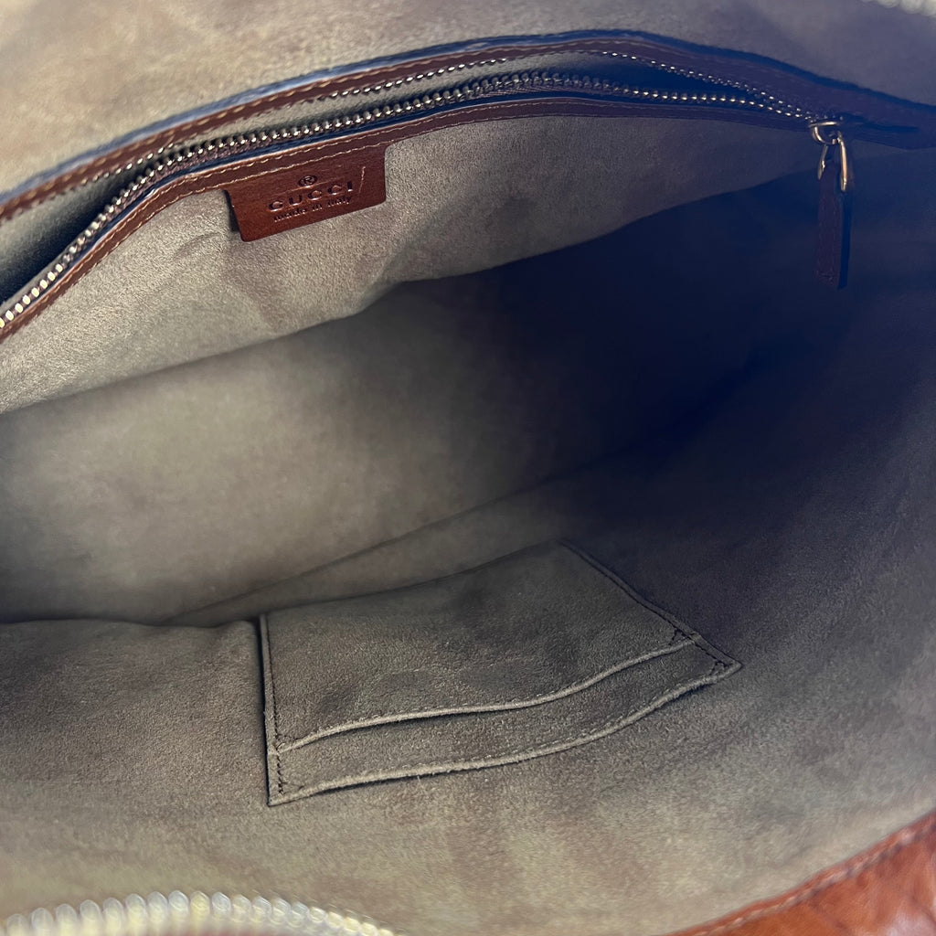 Linea A Hobo GG Coated Canvas - twins