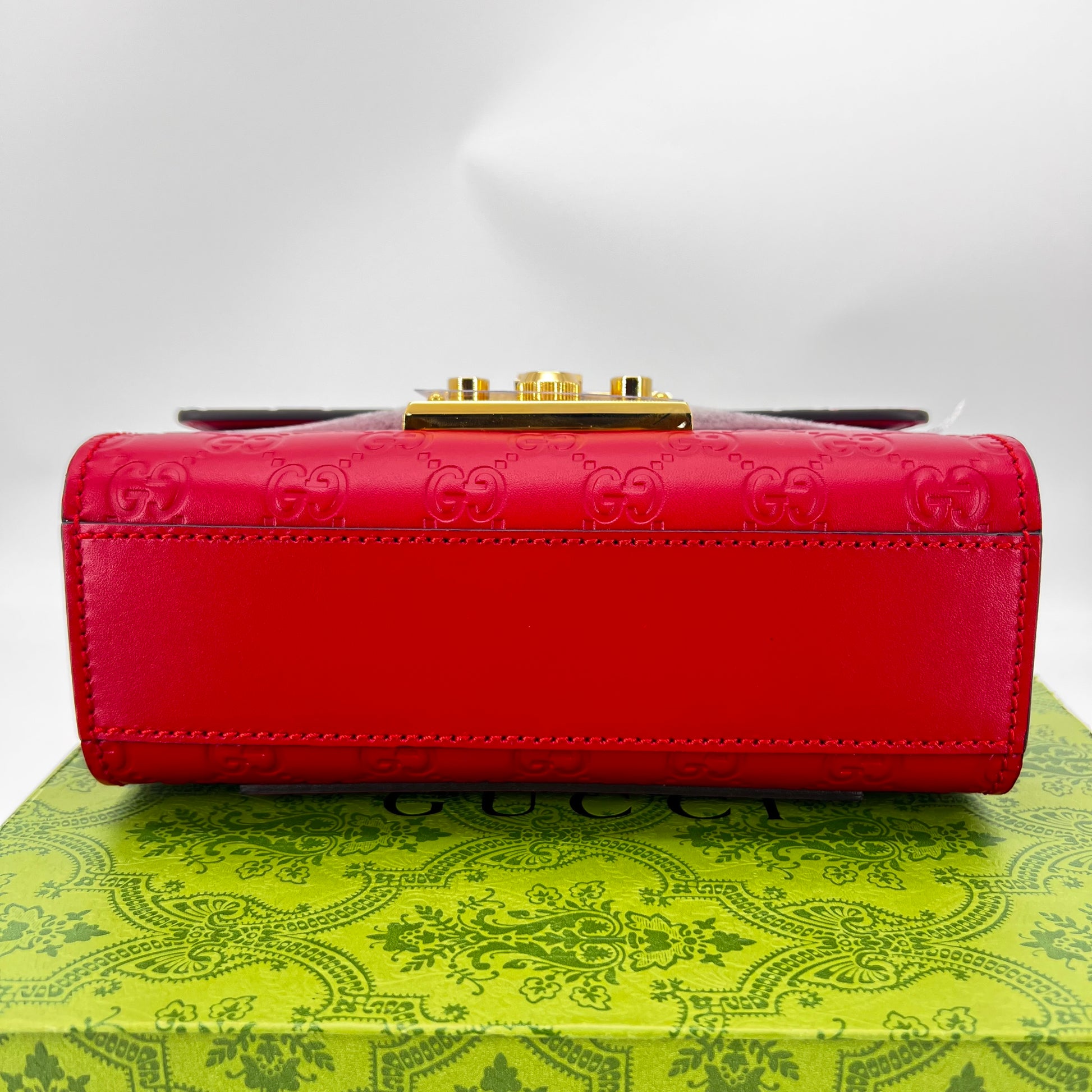 Padlock Shoulder Bag Guccissima Leather Small - twins