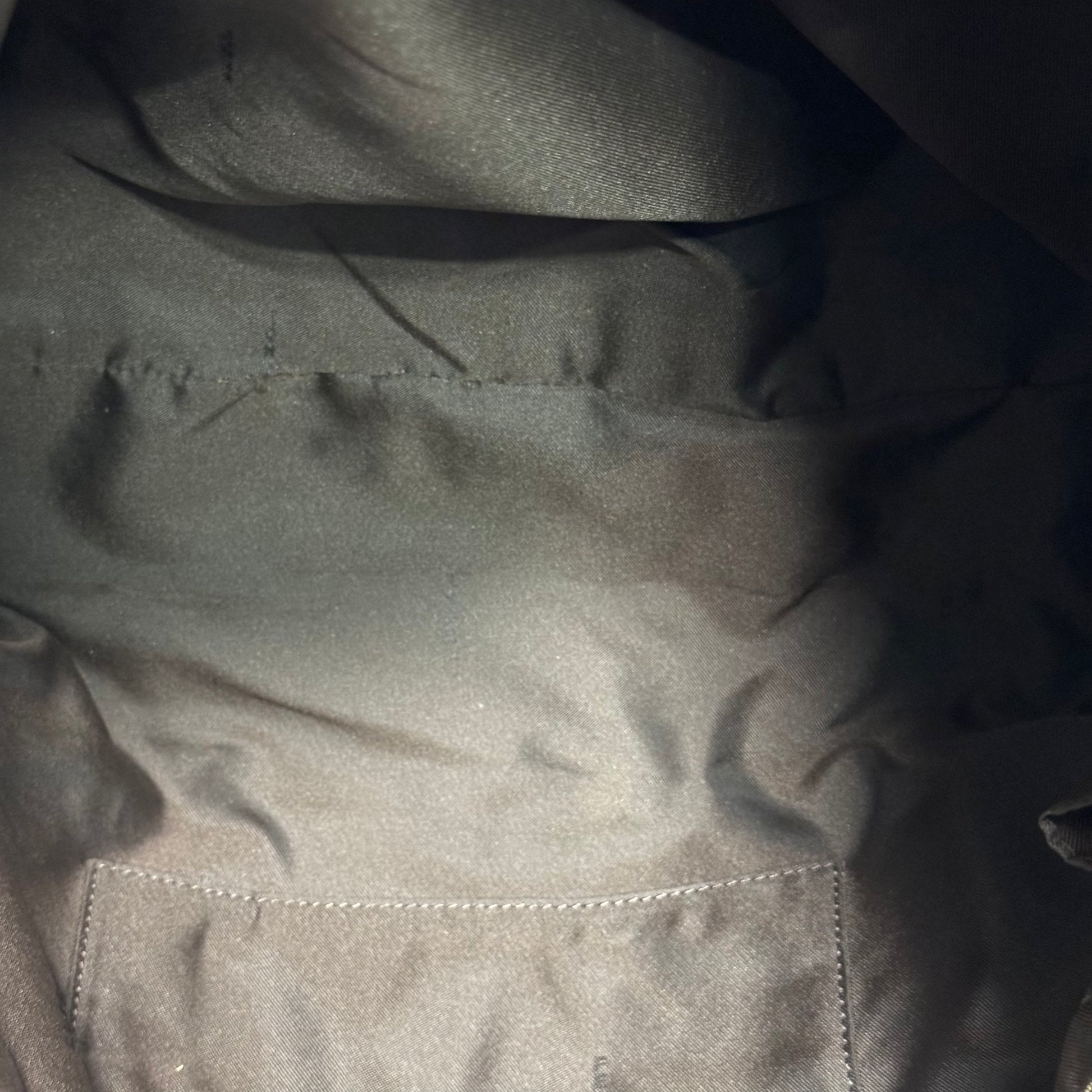 Leather-Trimmed Zucchino Tote