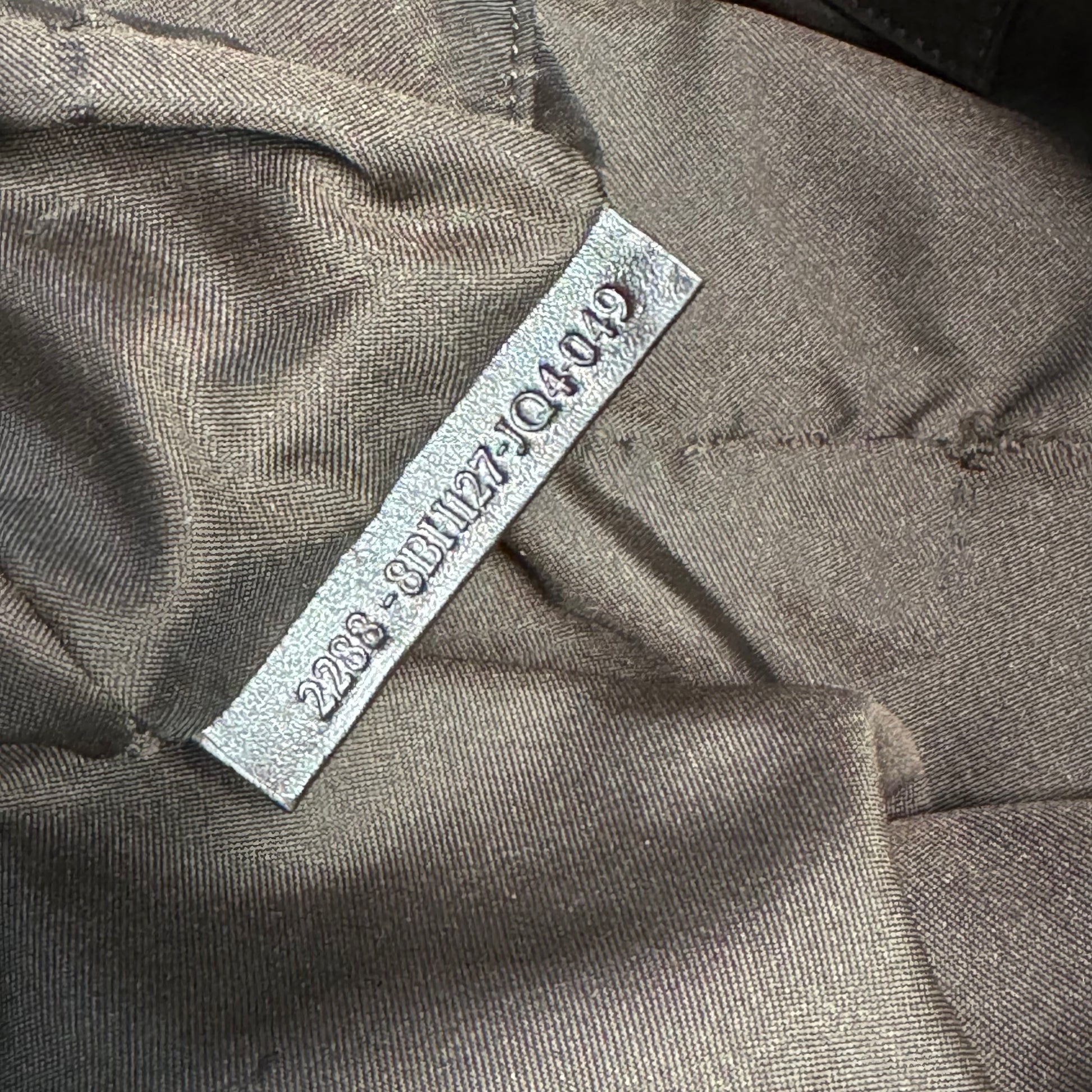 Leather-Trimmed Zucchino Tote