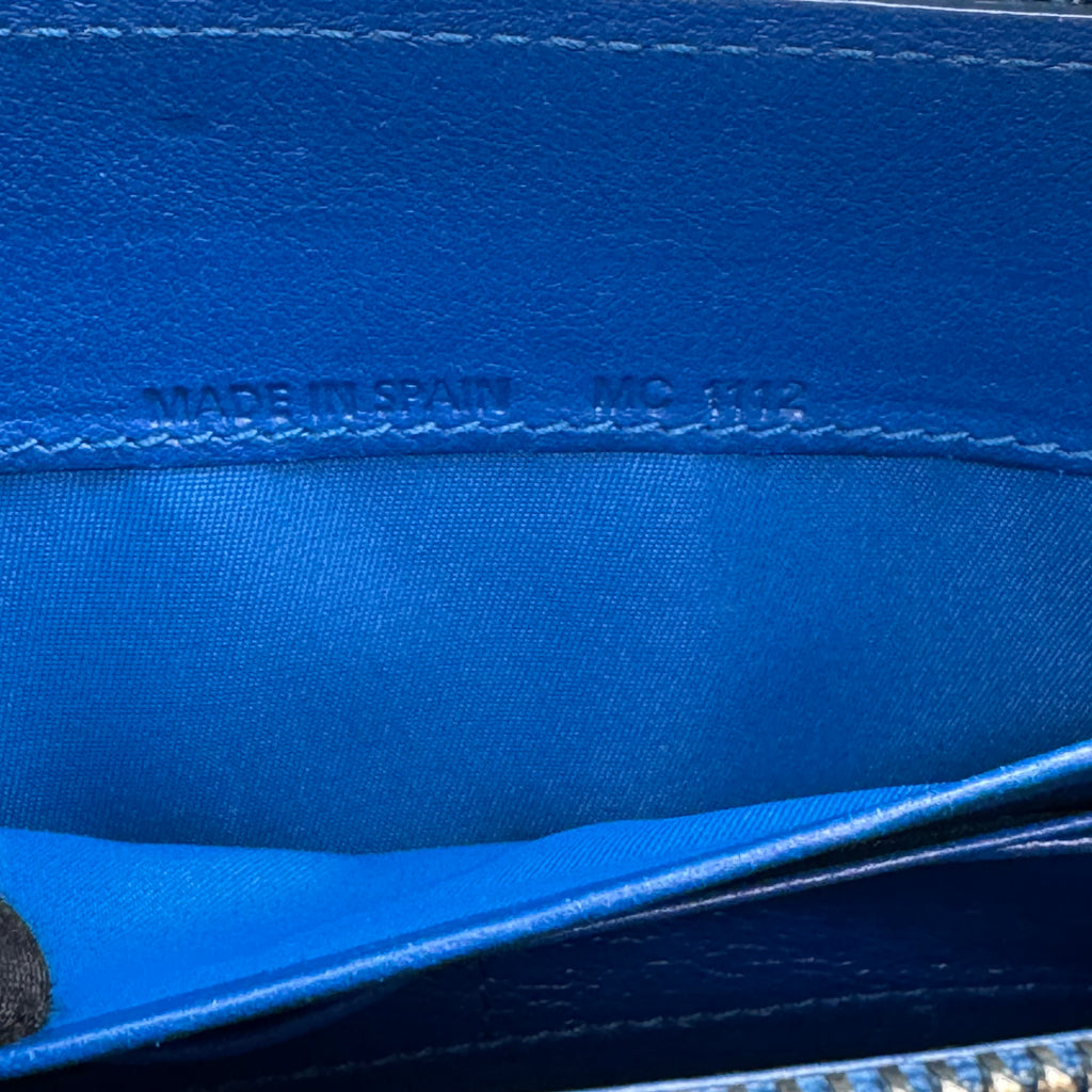 Lady Dior Zip Around Wallet Cannage Quilt Patent Long