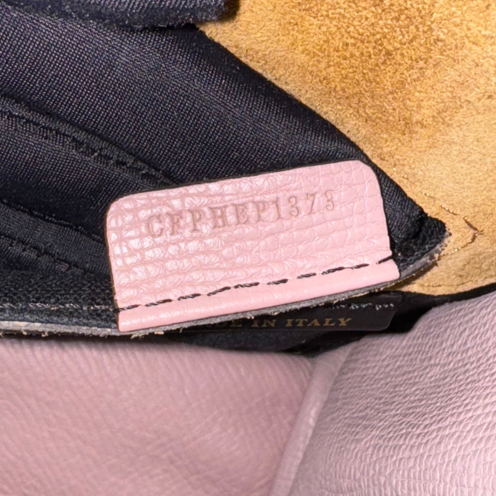 Macken Crossbody Bag Leather and House Check Canvas Small