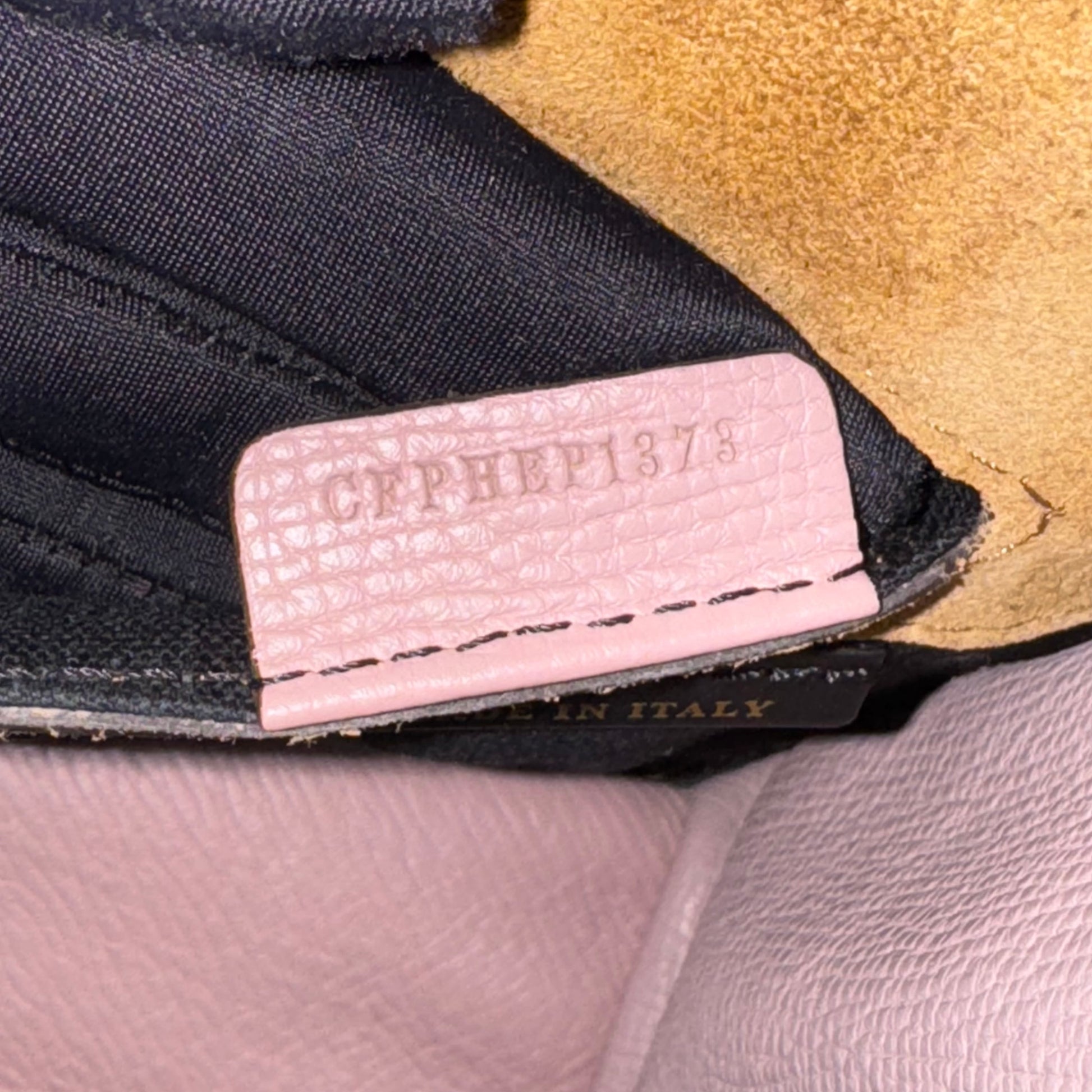 Macken Crossbody Bag Leather and House Check Canvas Small