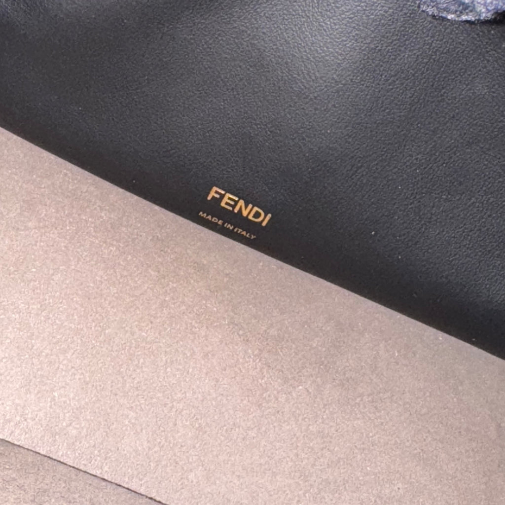 Flip Grace Tote Leather with Zucca Embossed Detail Regular